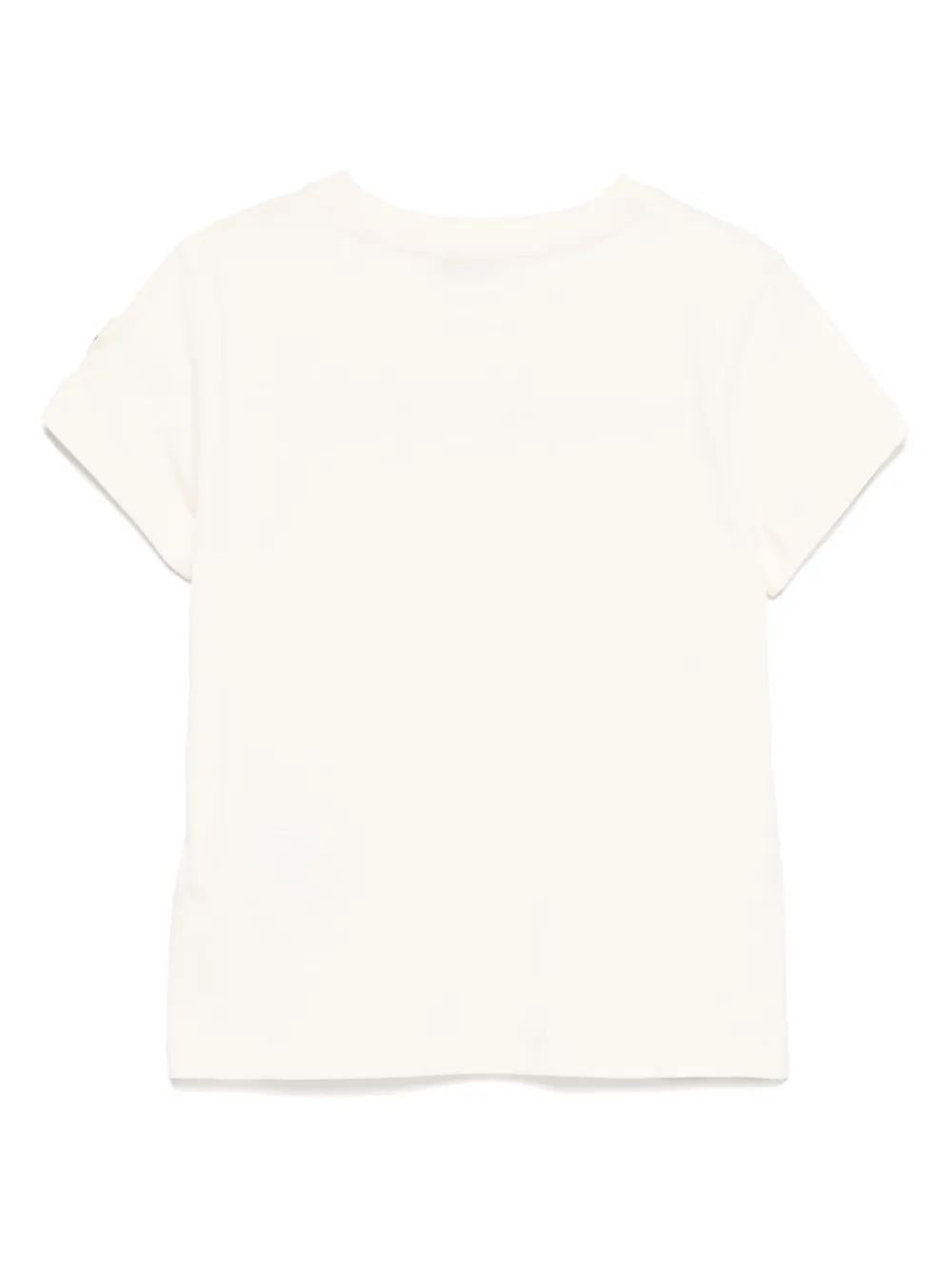 MONCLER KIDS Mini Girls' Short Sleeve T-Shirt