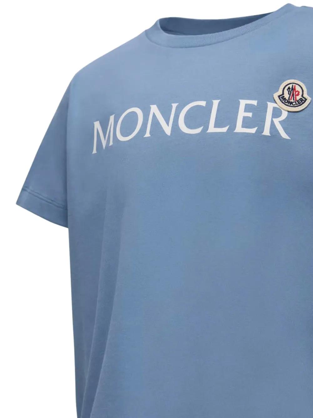 MONCLER KIDS Mini Boys' Stylish Short Sleeve T-Shirt