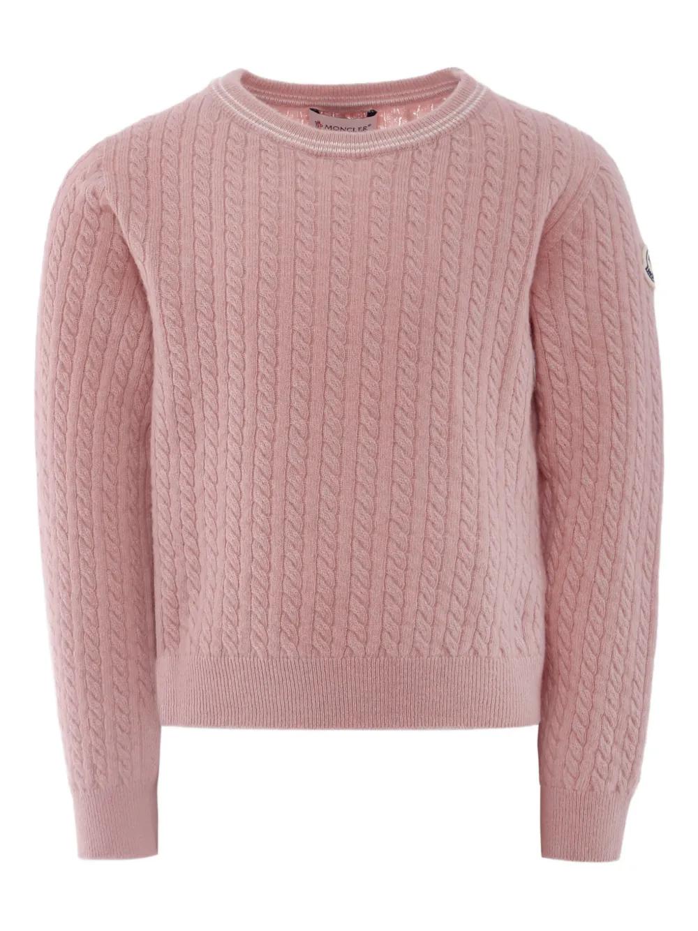 MONCLER KIDS Girls' Mini Padded Hybrid Down Cardigan