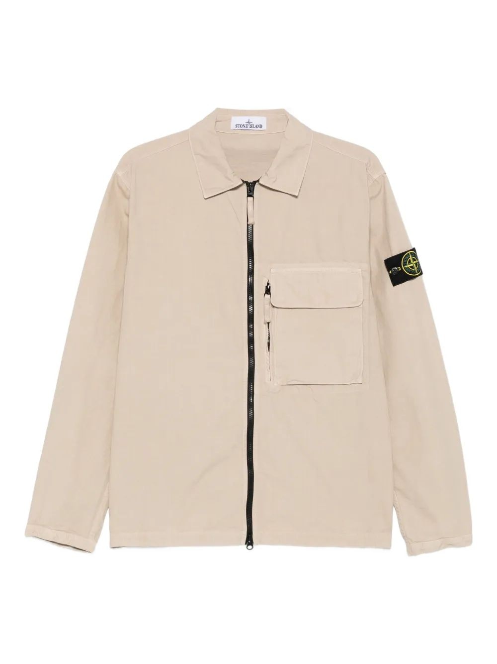 STONE ISLAND Cotton Overshirt for Men - Comfortable Fit