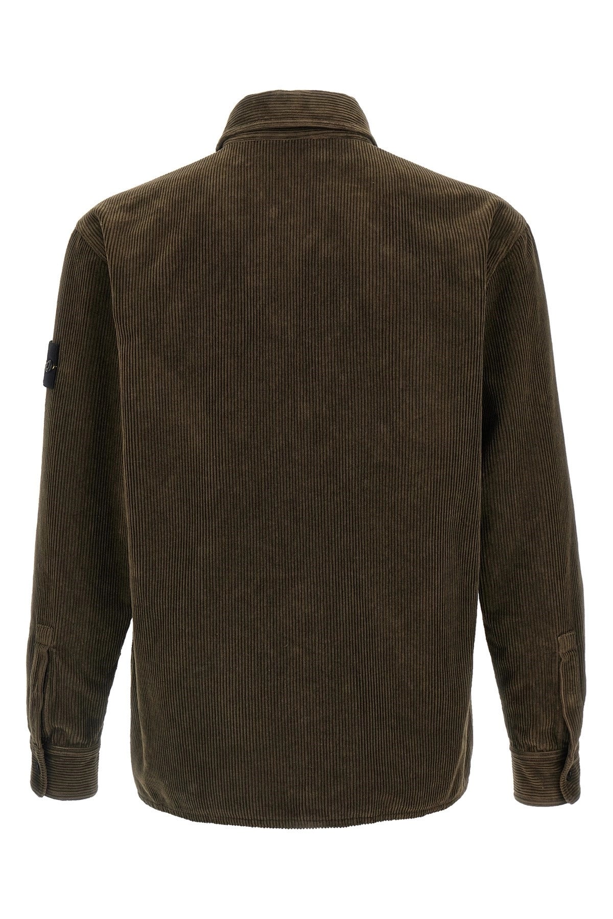 STONE ISLAND Cotton Corduroy Velvet Shirt Jacket