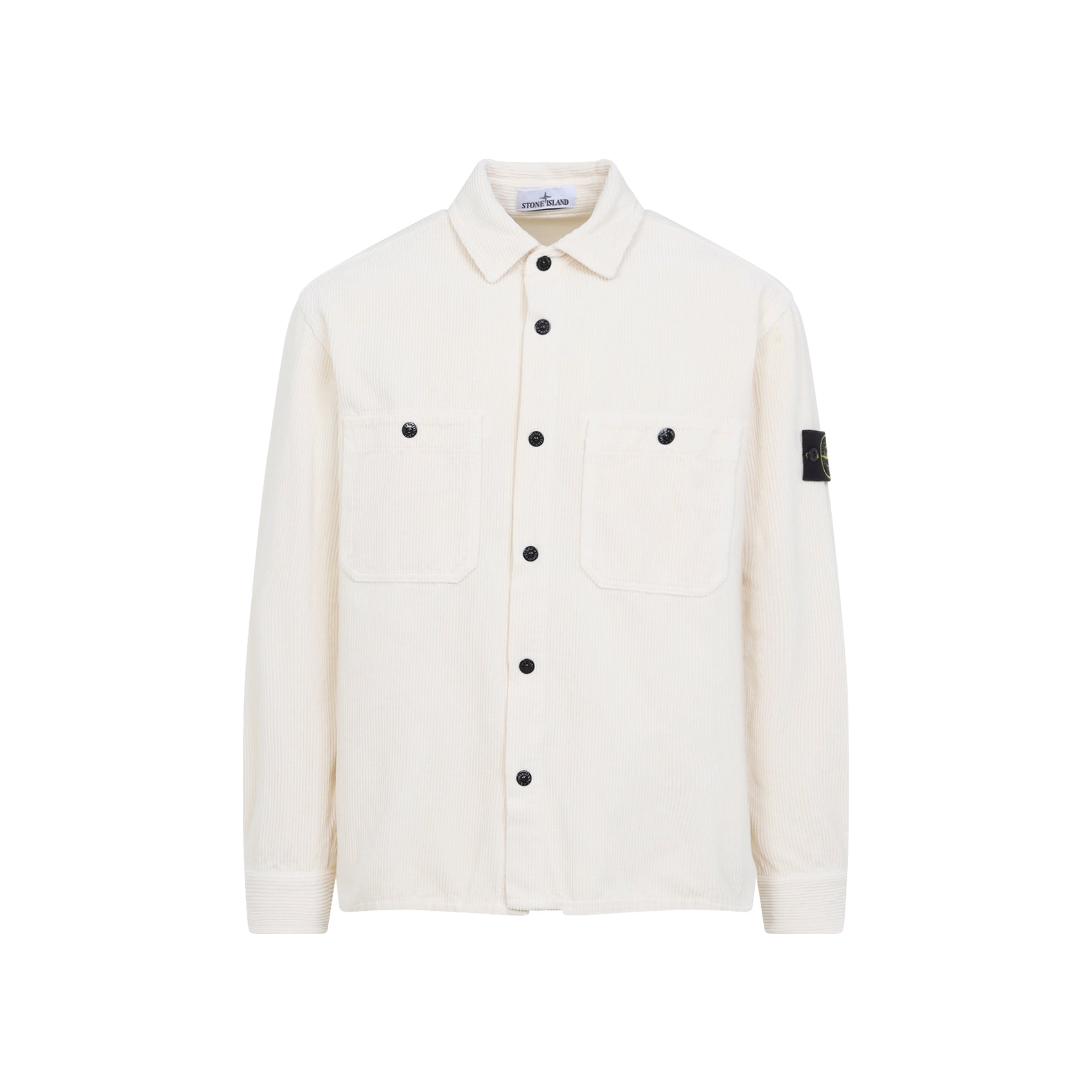 STONE ISLAND Men's Essential Cotton Shirt - FW25 Collection