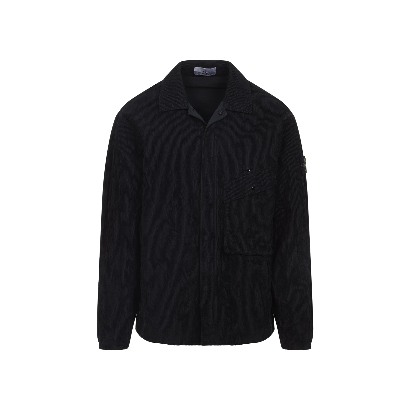 STONE ISLAND Corduroy Velvet Overshirt for Men - FW25