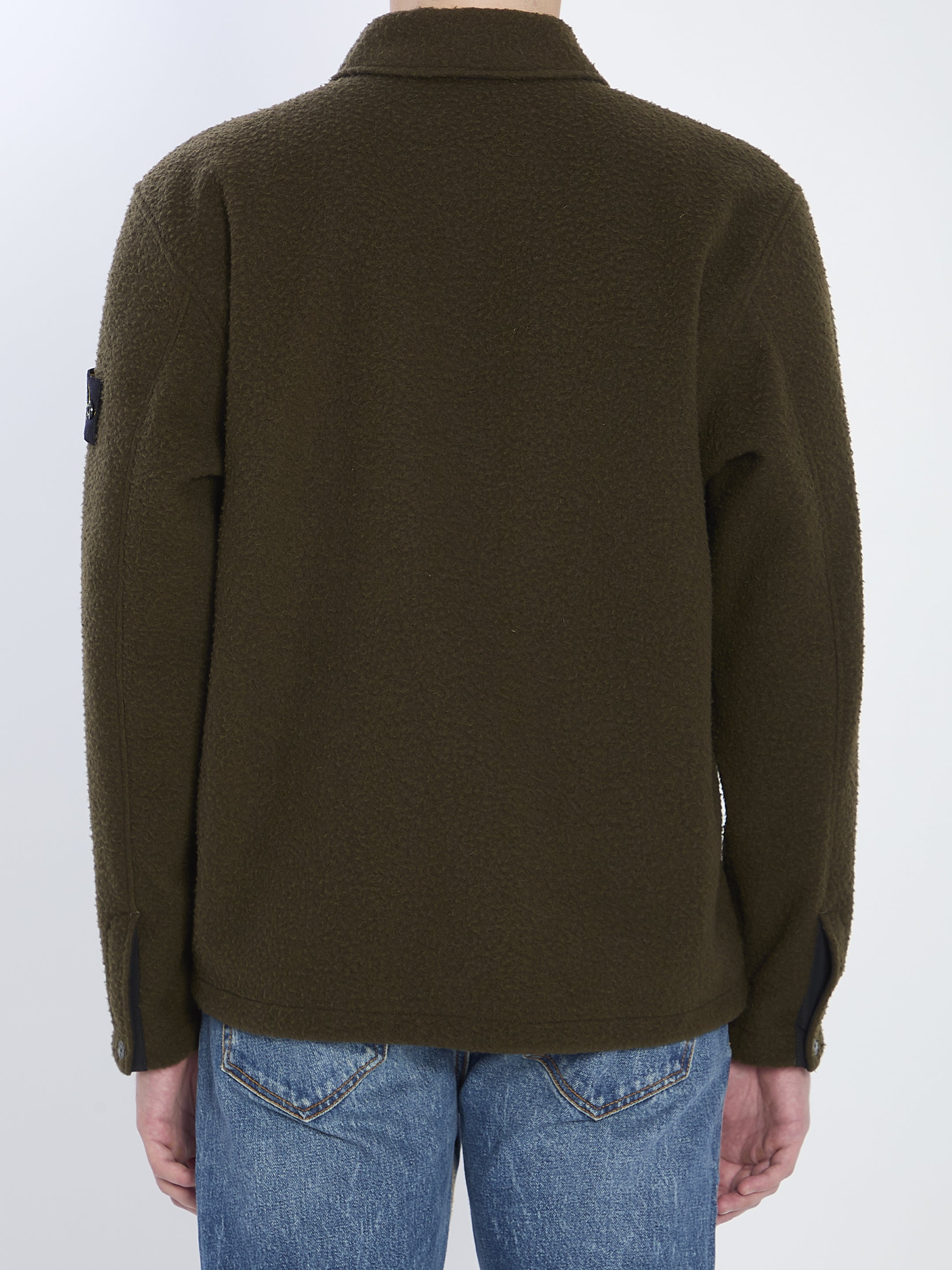 STONE ISLAND Men's Performance Flannel Jacket - Size M