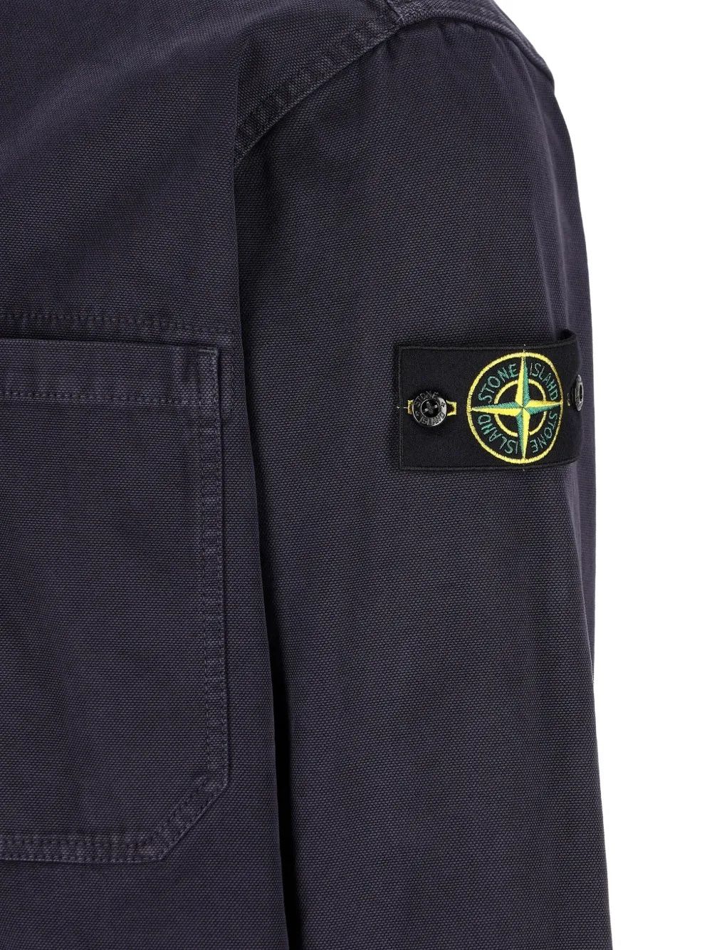 STONE ISLAND Cotton Overshirt for Men - Fall/Winter 2025