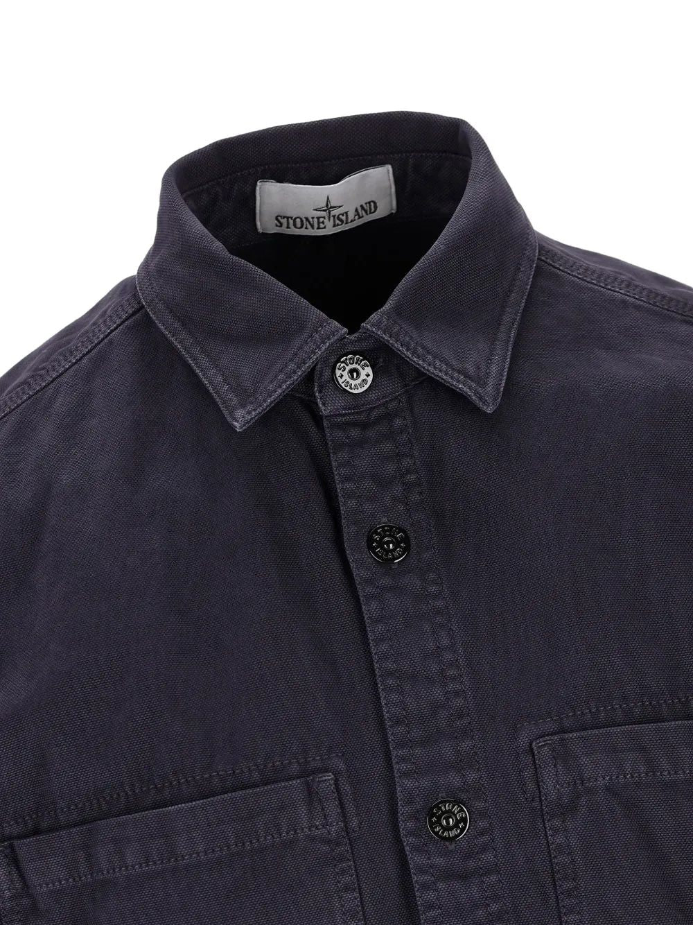 STONE ISLAND Cotton Overshirt for Men - Fall/Winter 2025