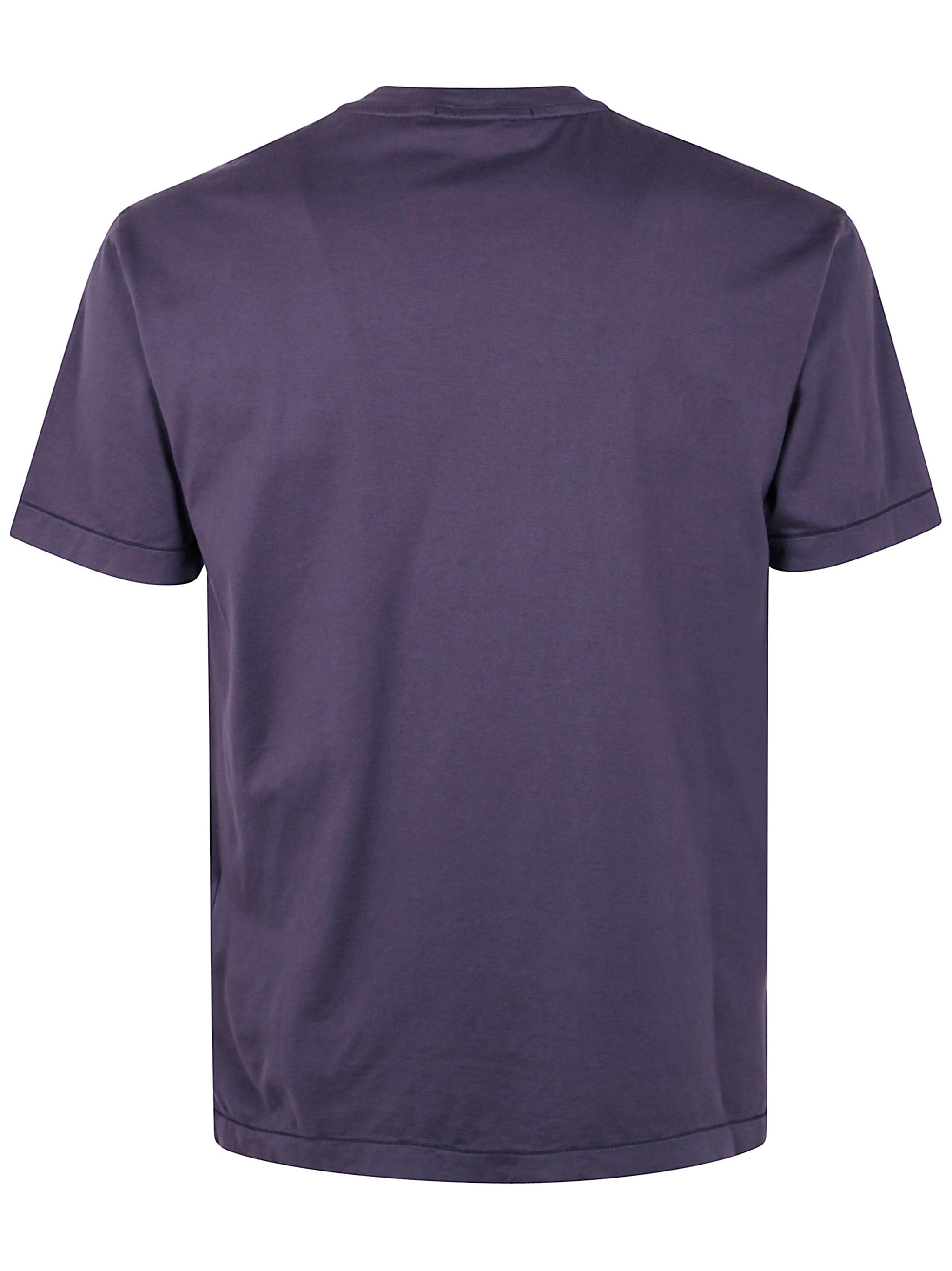 STONE ISLAND Garment Dyed Mini Cotton T-Shirt for Men