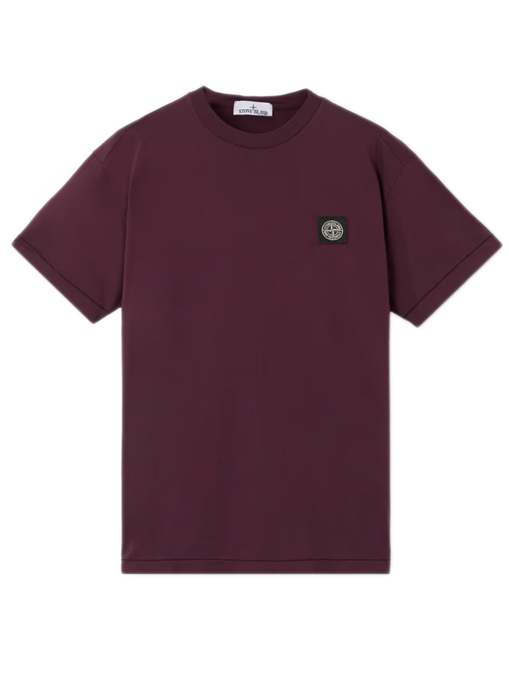 STONE ISLAND Slim Fit T-Shirt with Compass Logo Patch - Size M