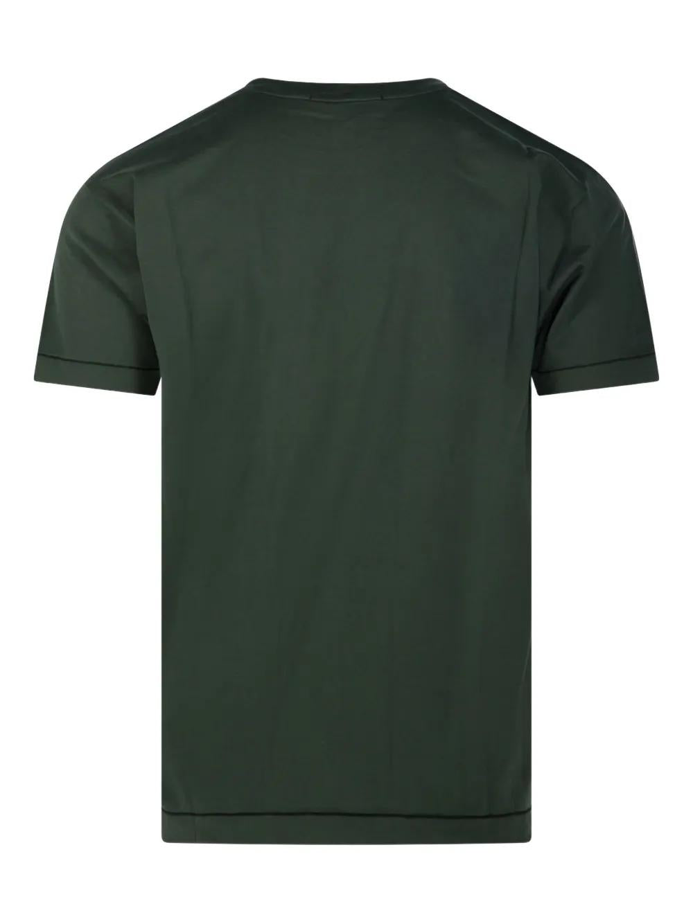 STONE ISLAND Crew-Neck T-Shirt with Logo Patch - Size S