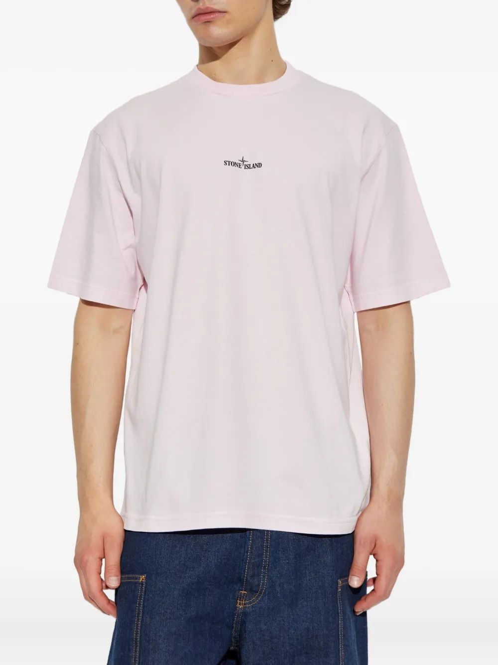 STONE ISLAND Men's Mini Crew Neck T-Shirt
