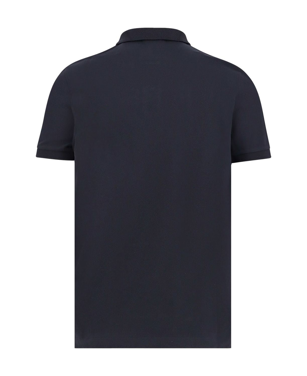 STONE ISLAND Short Sleeve Polo with Ribbed Collar