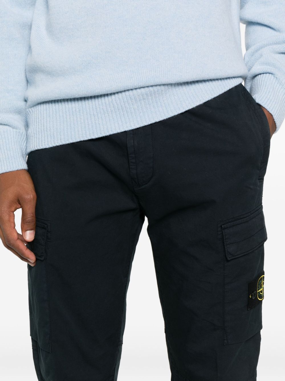STONE ISLAND Cargo Pocket Trousers for Men - FW25 Collection