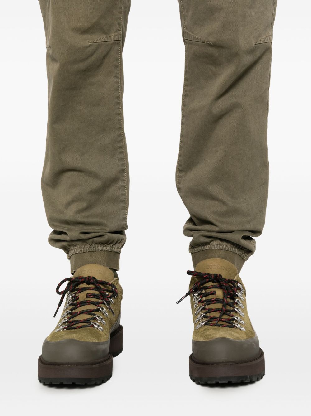 STONE ISLAND Elasticated Cargo Trousers with Drawstring Closure for Men