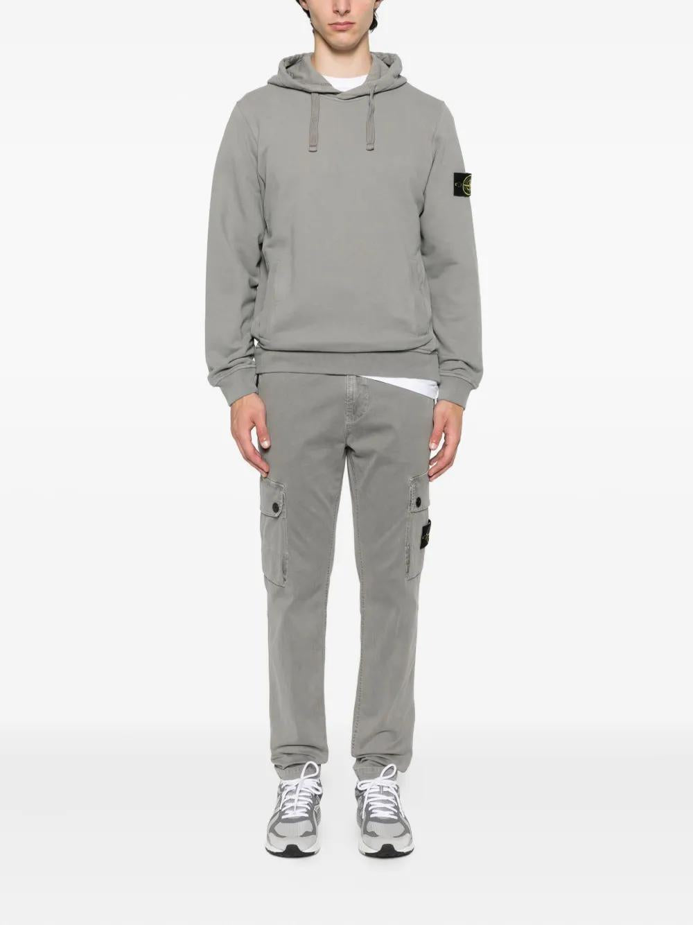 STONE ISLAND Cargo Trousers with Patch Pockets - Regular Fit