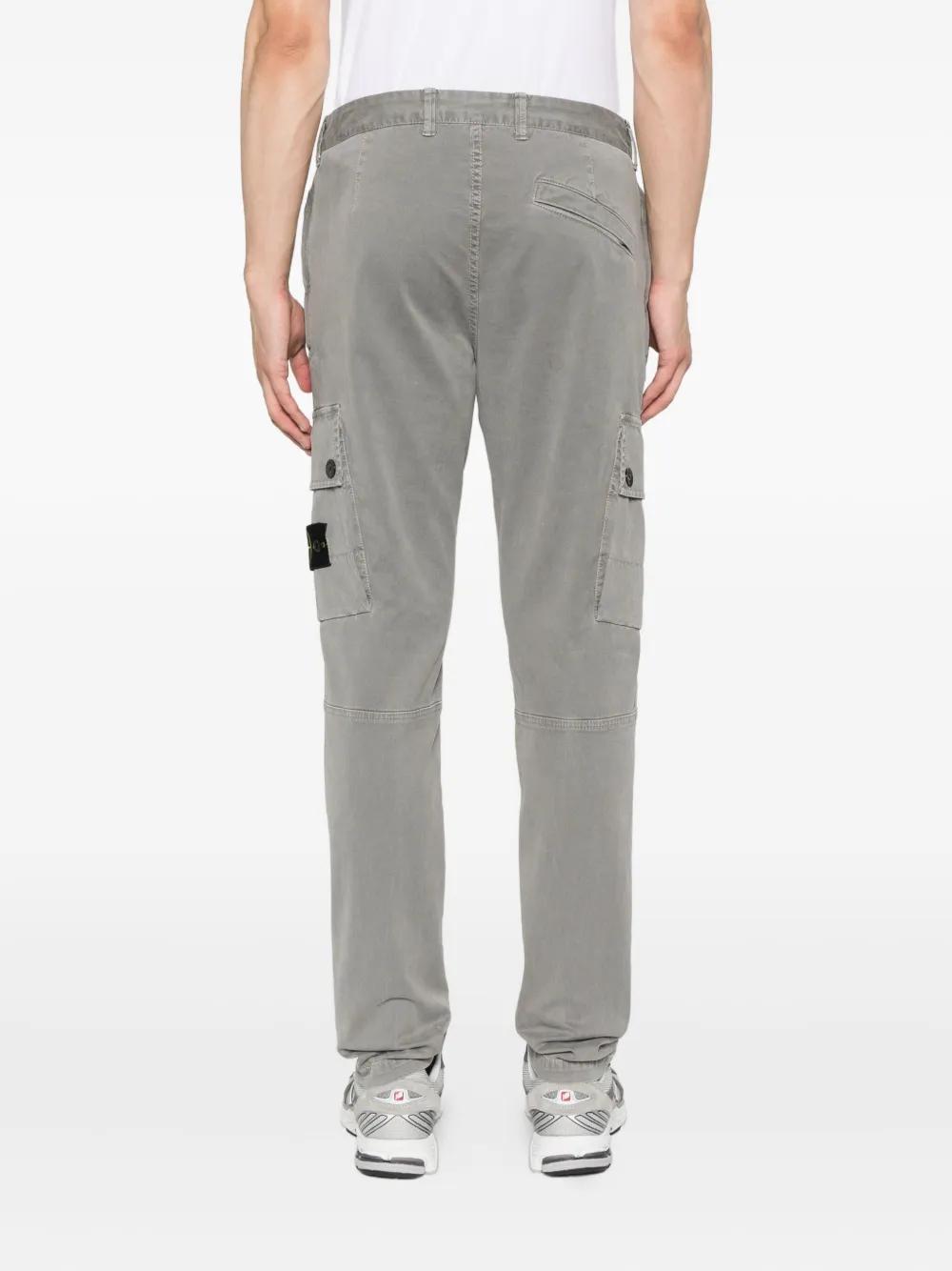 STONE ISLAND Cargo Trousers with Patch Pockets - Regular Fit