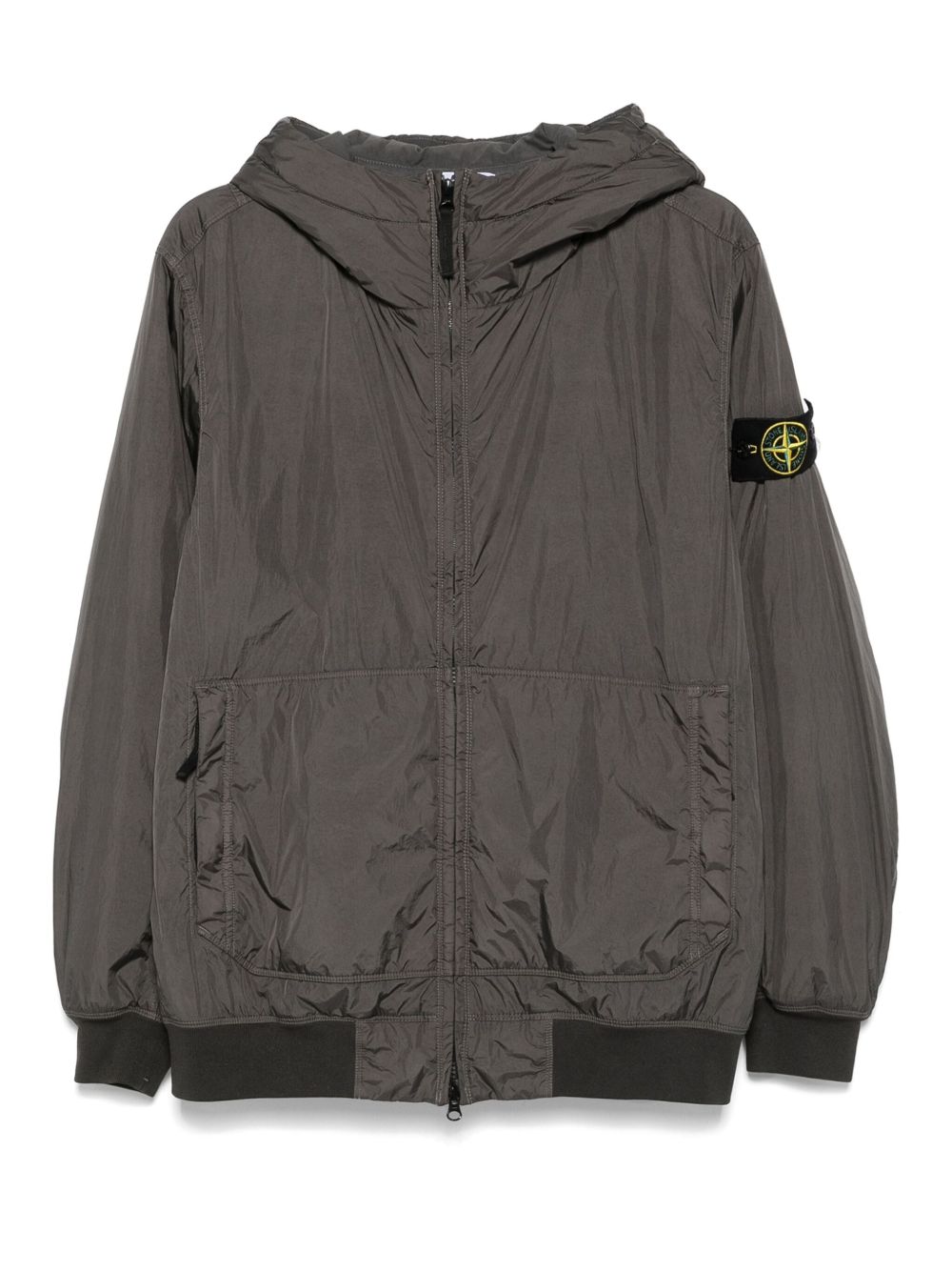 STONE ISLAND Men's Down Jacket with Hood - Size M