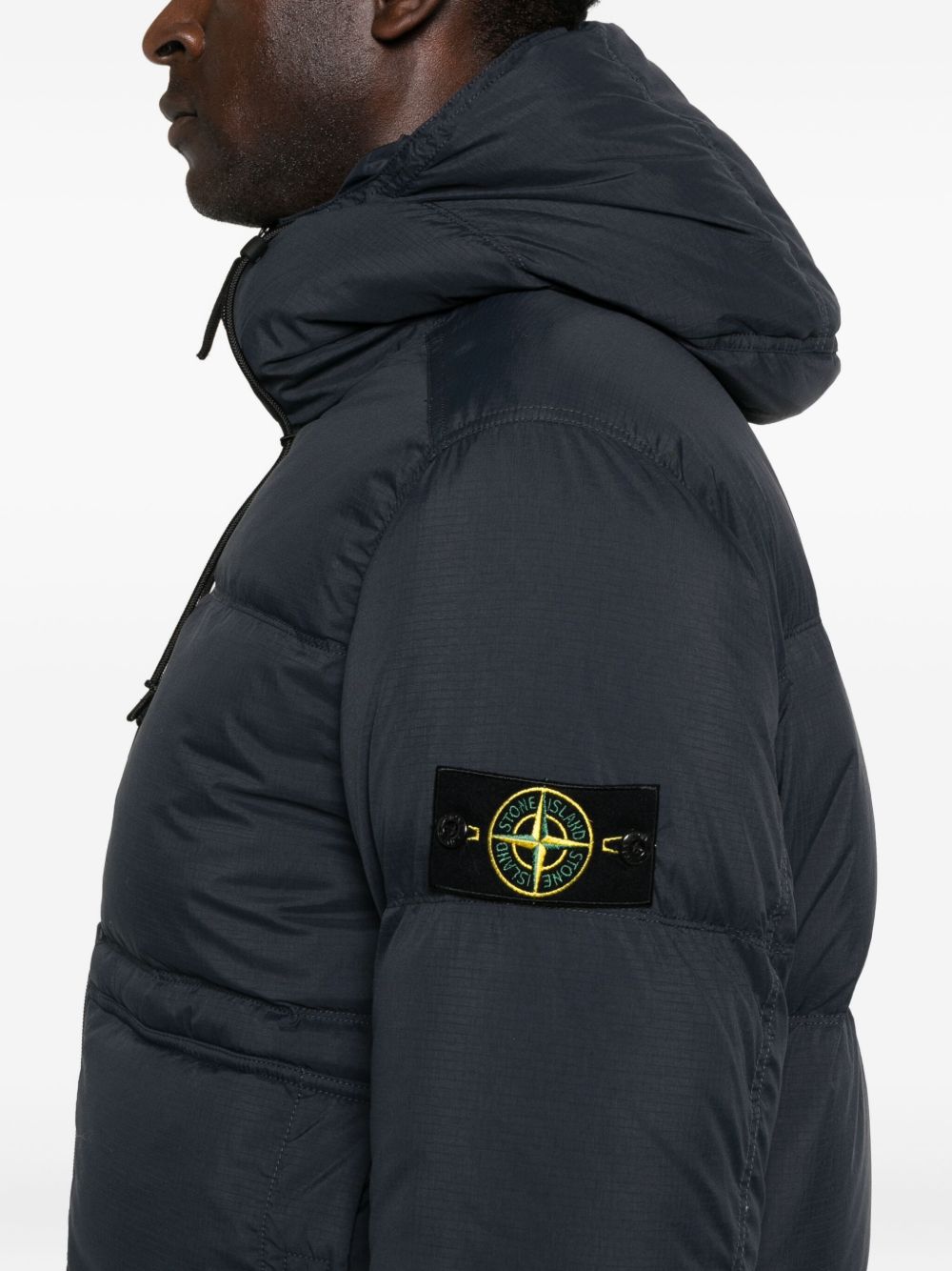 STONE ISLAND Hooded Down Jacket for Men - FW25