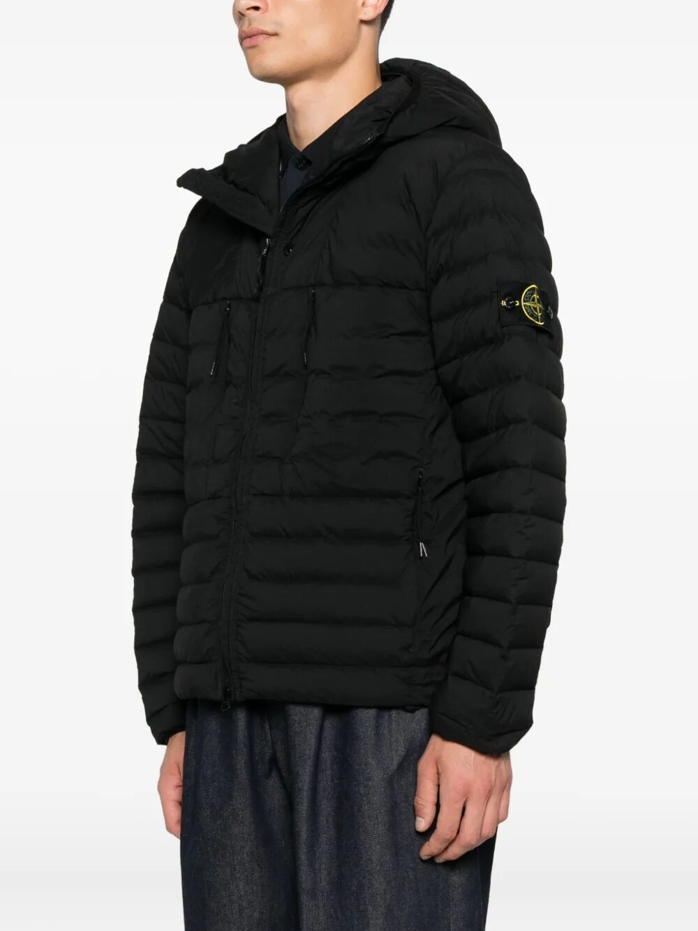 STONE ISLAND Seamless and Anti-Drop Hooded Down Jacket - FW25 Edition