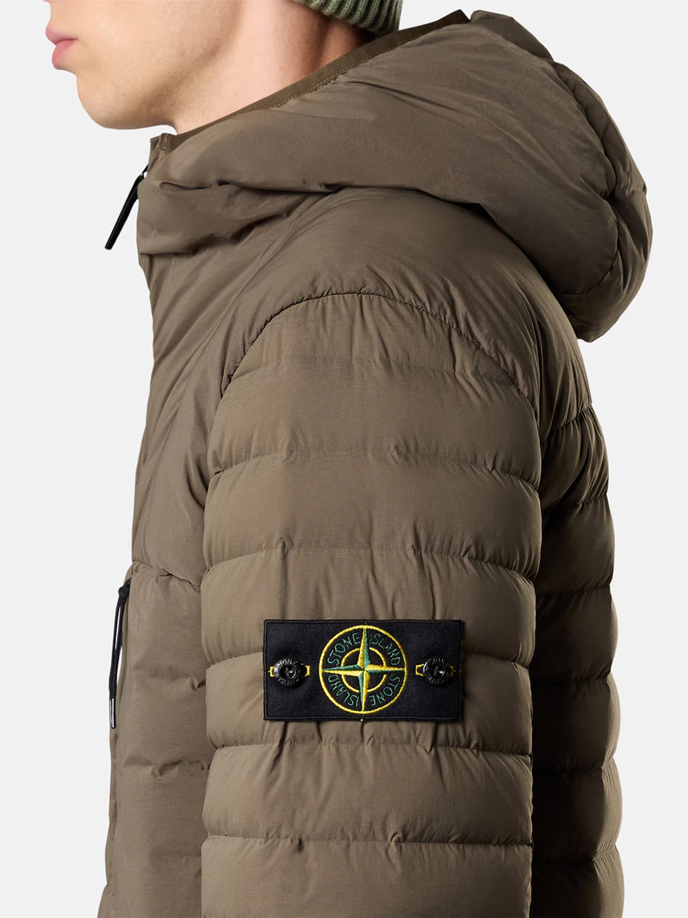 STONE ISLAND Seamless Tunnel Hooded Down Jacket