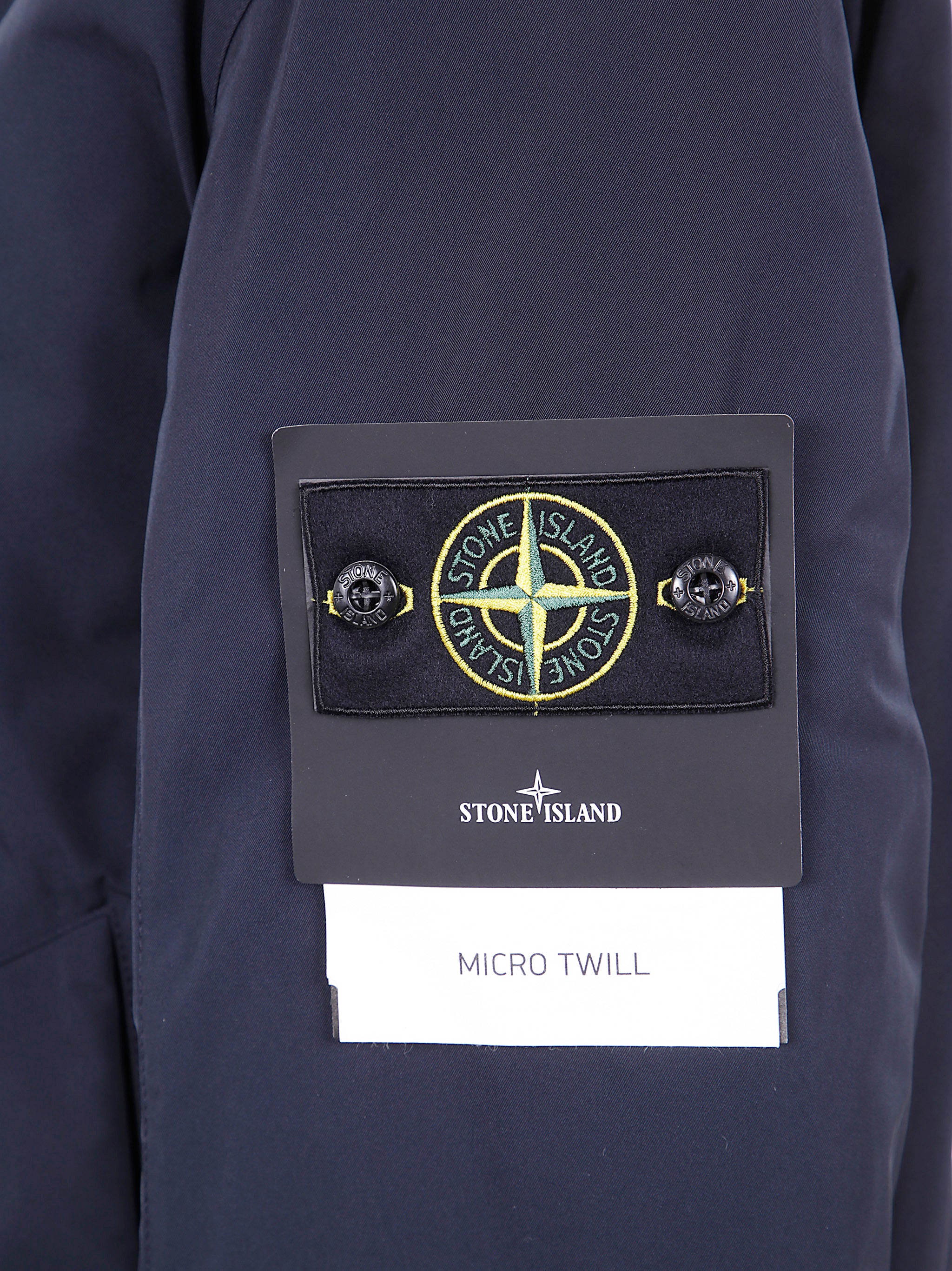 STONE ISLAND Men's Padded Hooded Jacket with Drip-Proof Technology