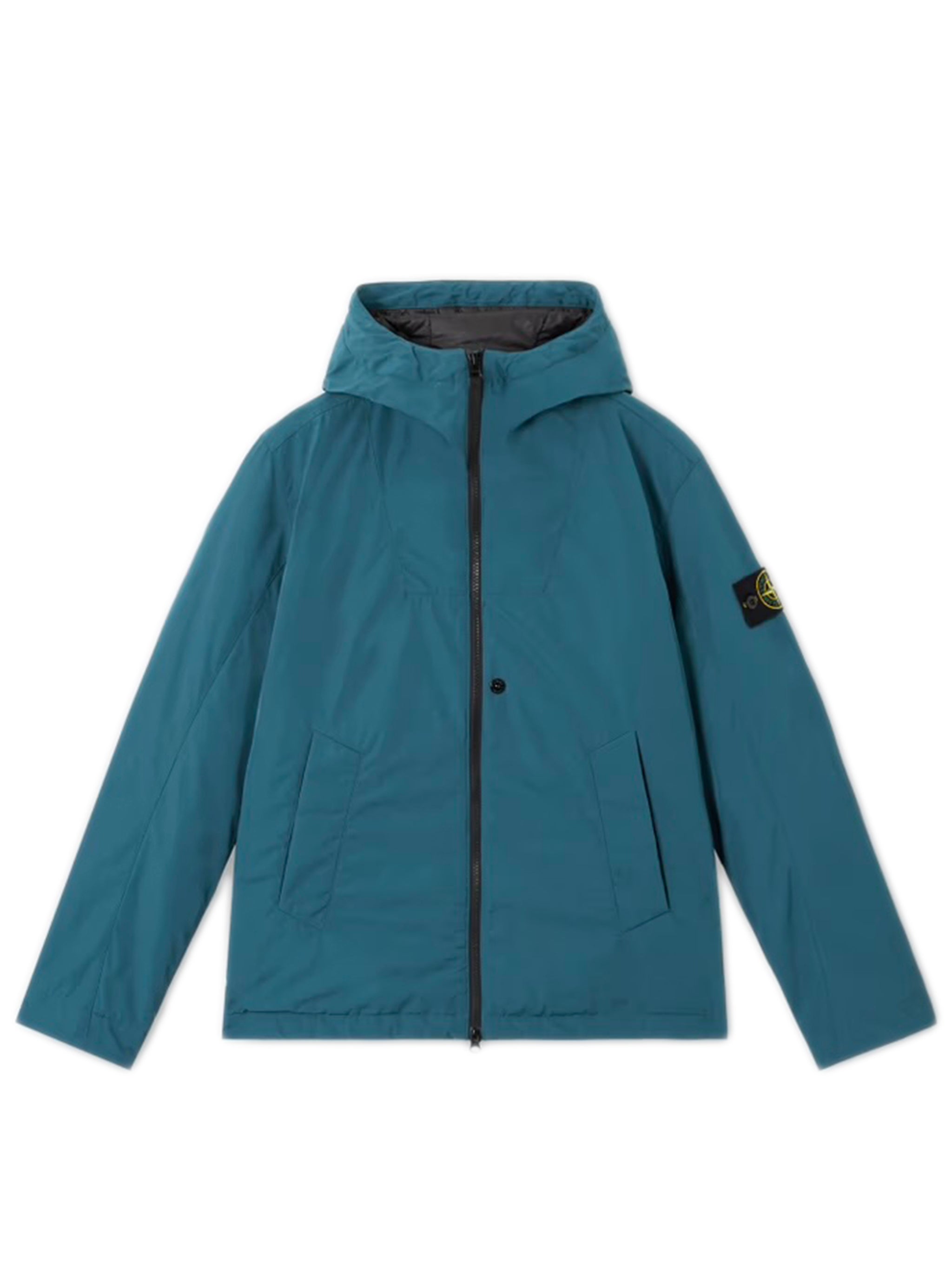 STONE ISLAND Micro Twill Padded Hooded Jacket for Men
