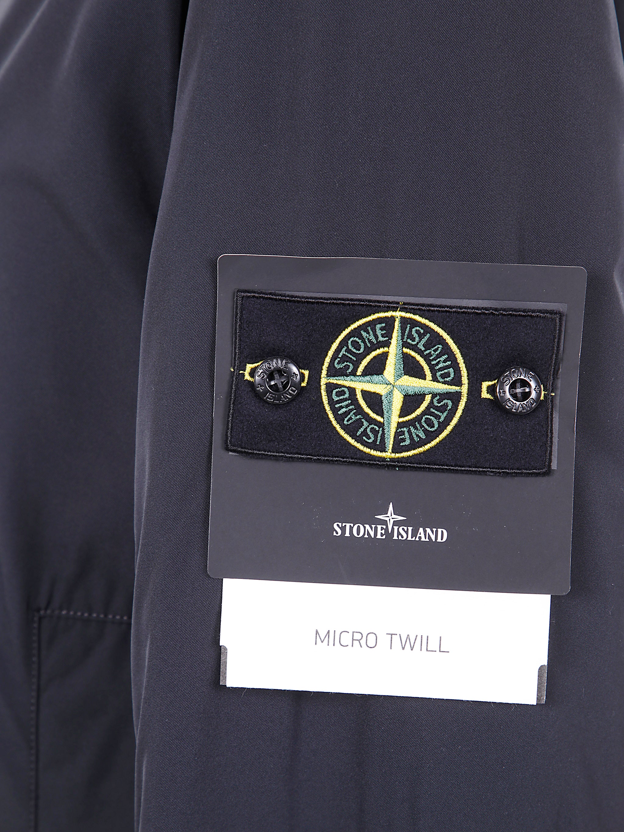 STONE ISLAND Men's Padded Jacket with Anti-Drip Technology and Zipped Pockets