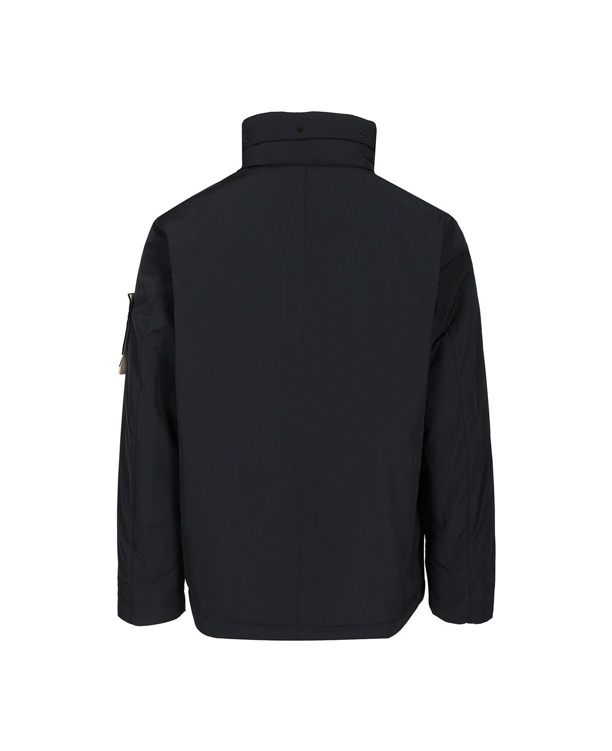 STONE ISLAND Men's Micro Twill Utility Jacket with Fixed Hood