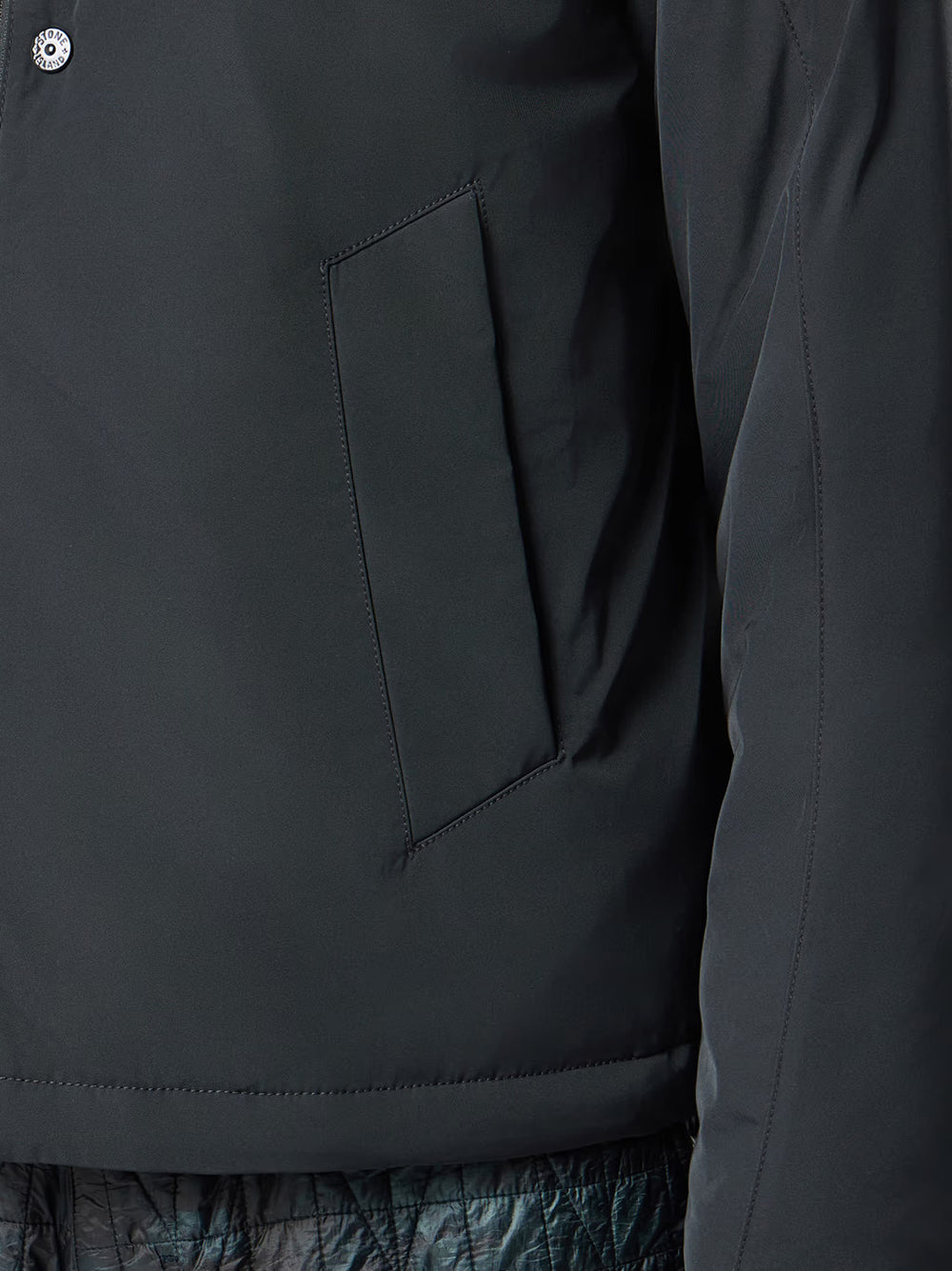 STONE ISLAND Micro Twill Hooded Jacket with Multiple Pockets