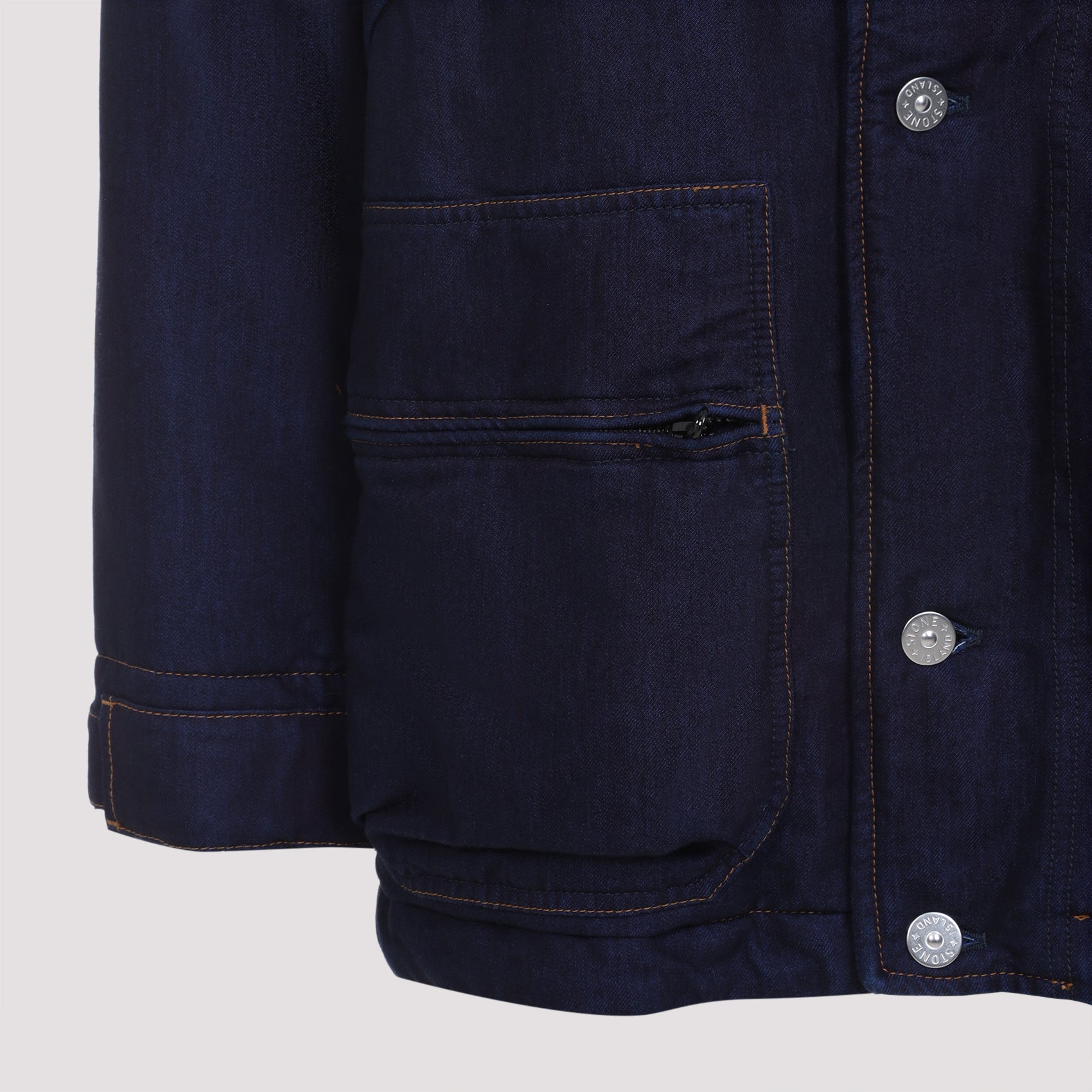 STONE ISLAND Rinse Cotton Outwear for Men - Fall Winter 2025