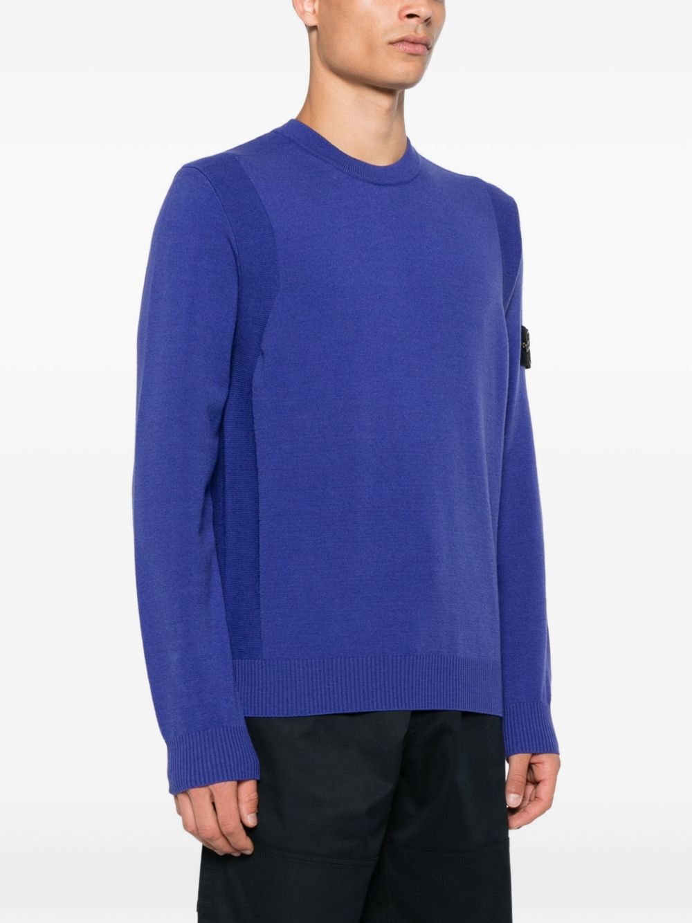 STONE ISLAND Logo Jumper - Size M