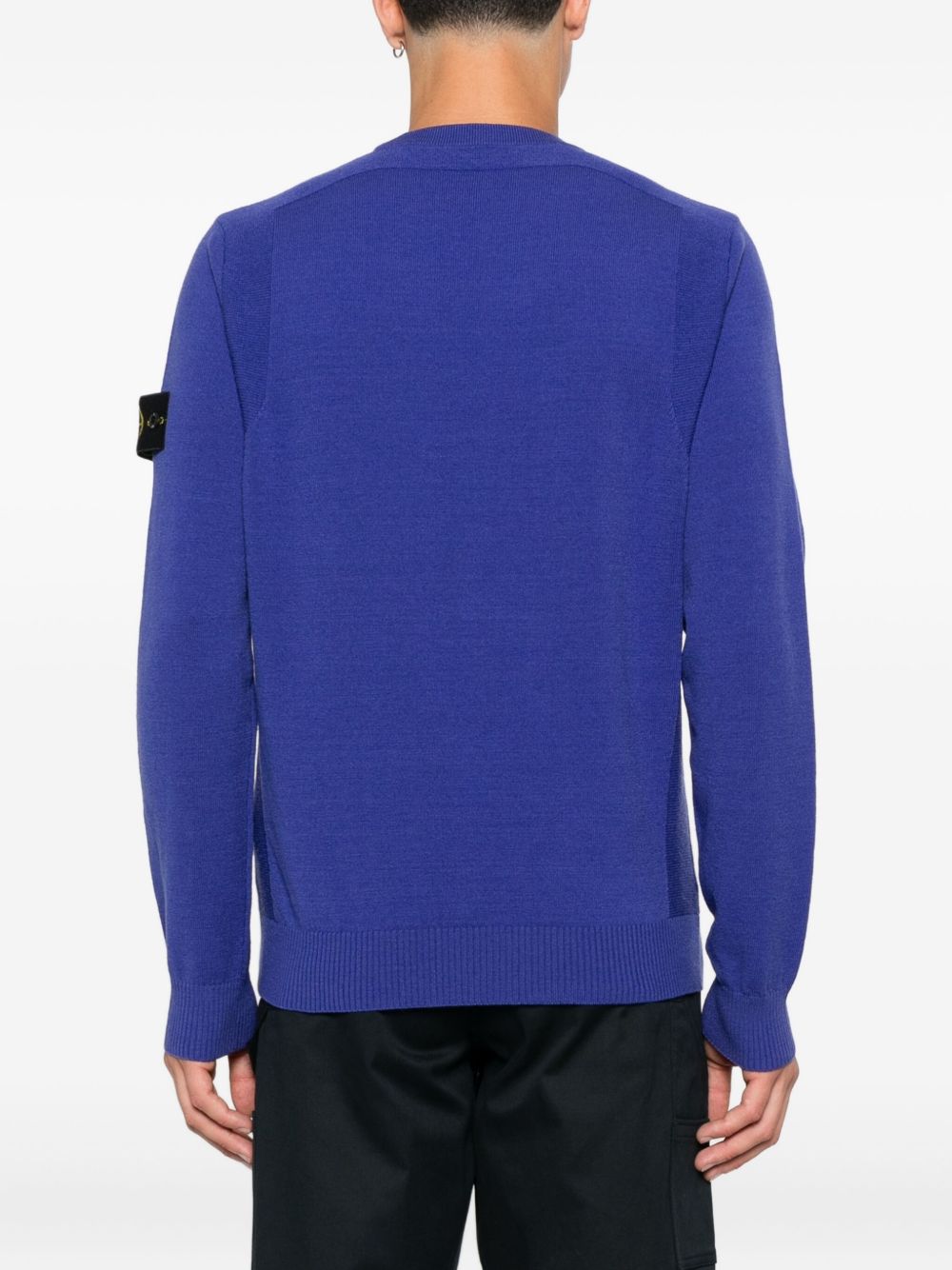 STONE ISLAND Logo Jumper - Size M