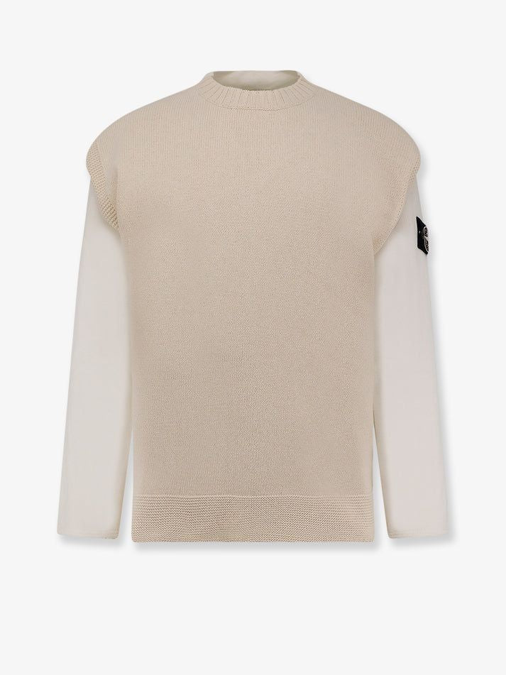 STONE ISLAND Crew Neck Knit Sweater for Men