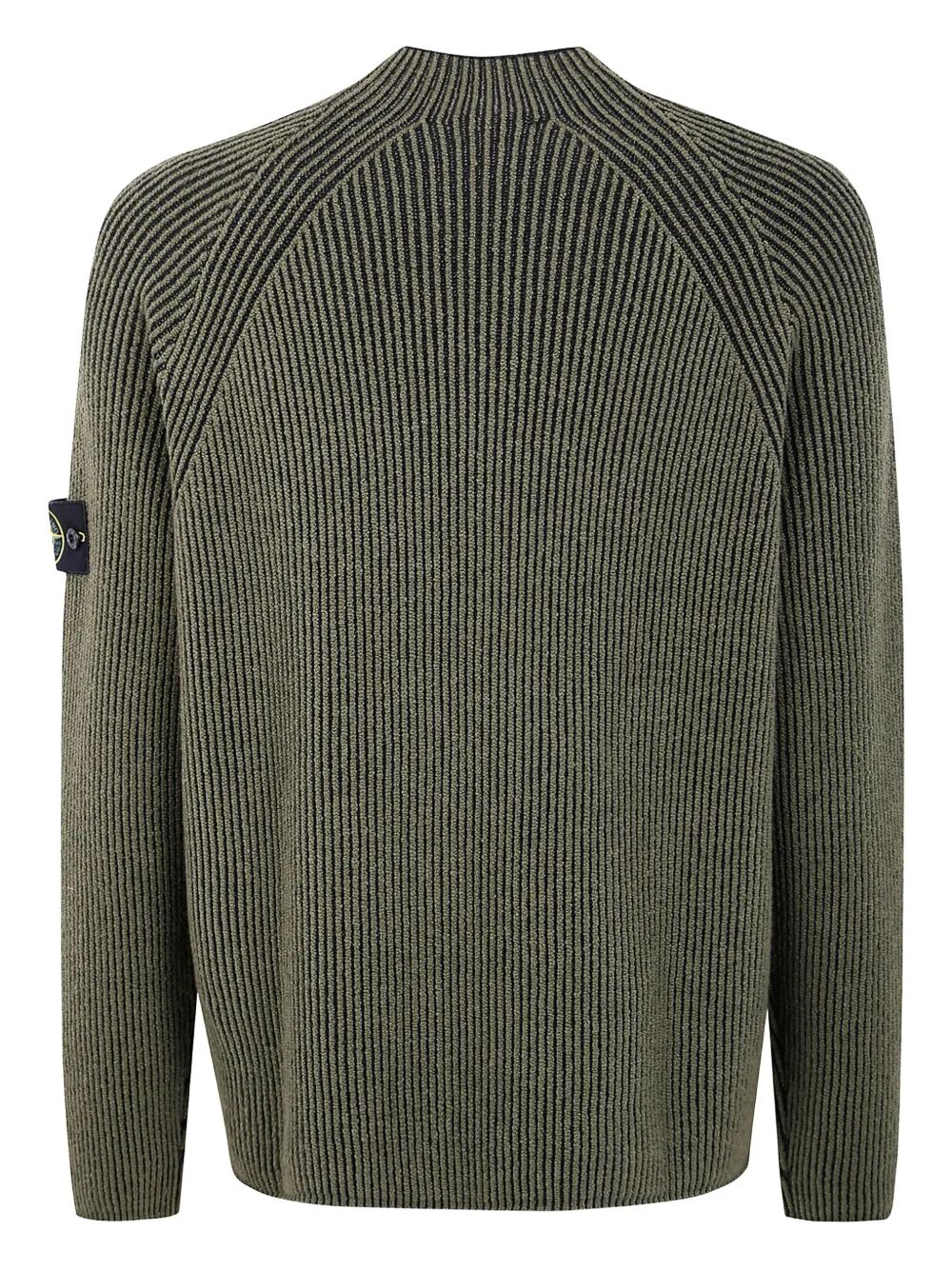 STONE ISLAND Full Rib Wool Crew Neck for Men - FW25