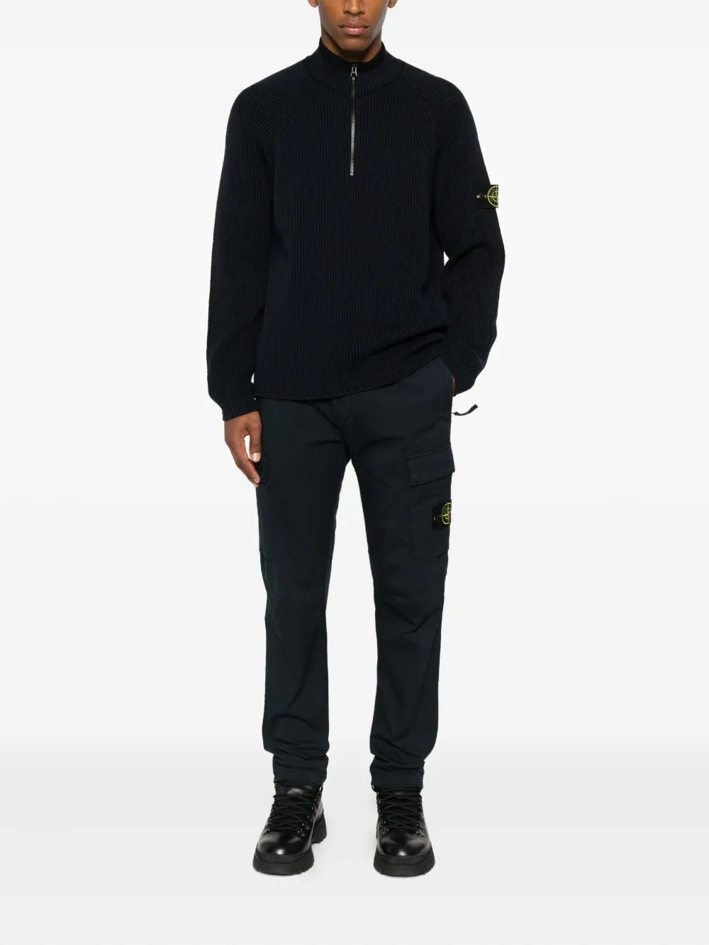 STONE ISLAND Long Sleeve Polo for Men - FW25 Collection