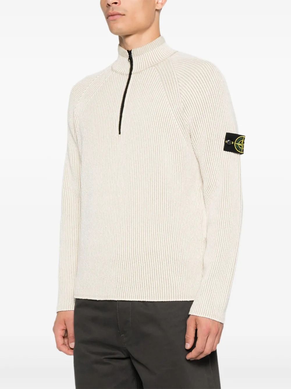 STONE ISLAND Men's Long Sleeve Polo - FW25 Collection