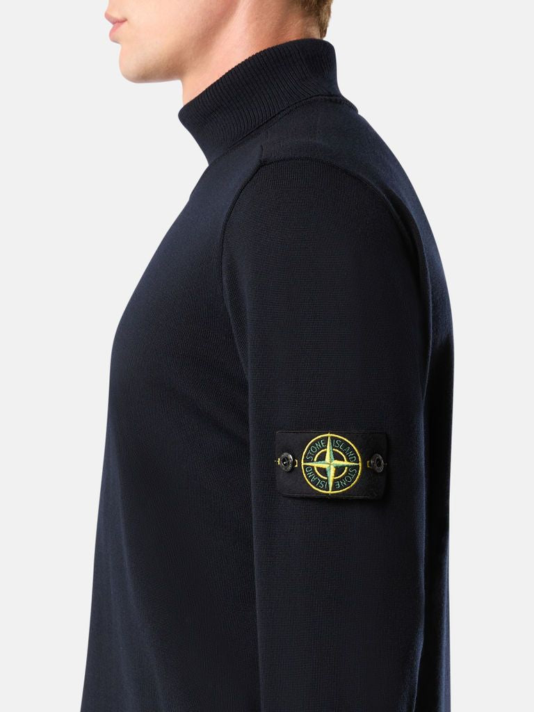 STONE ISLAND Premium T-Neck Sweater for Men