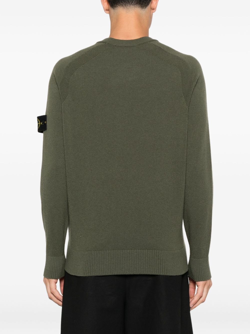 STONE ISLAND Men's Raglan Sleeve Jumper Size M