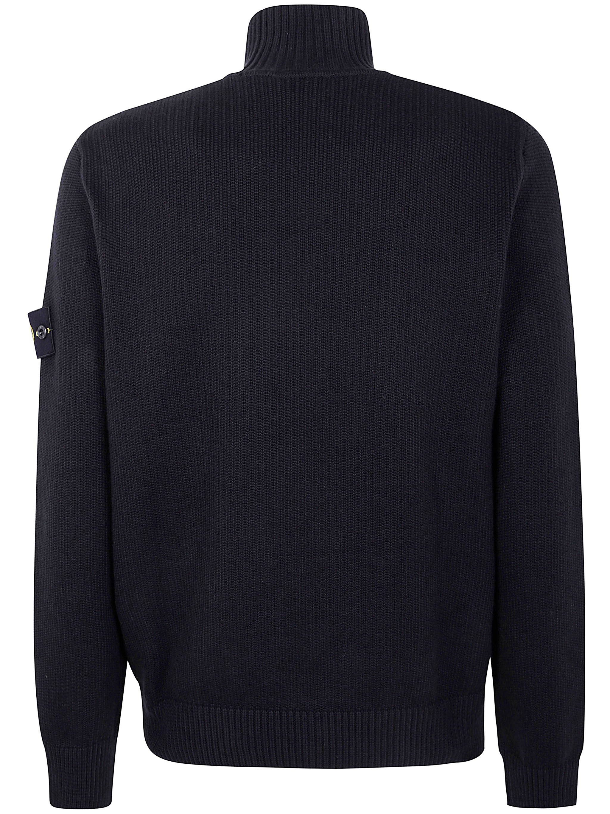 STONE ISLAND Winter Cotton T-Neck for Men
