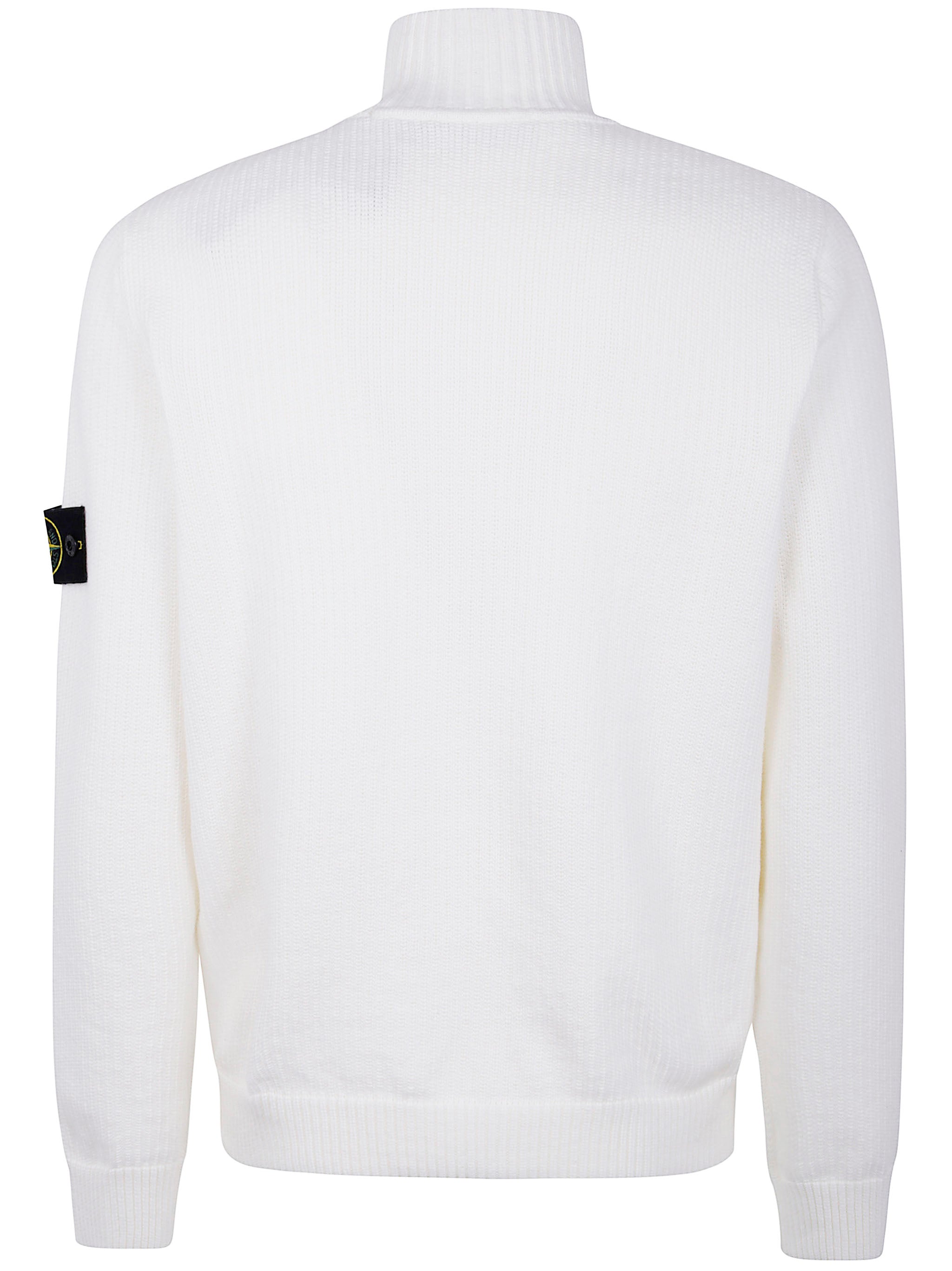 STONE ISLAND Winter Cotton T-Neck for Men