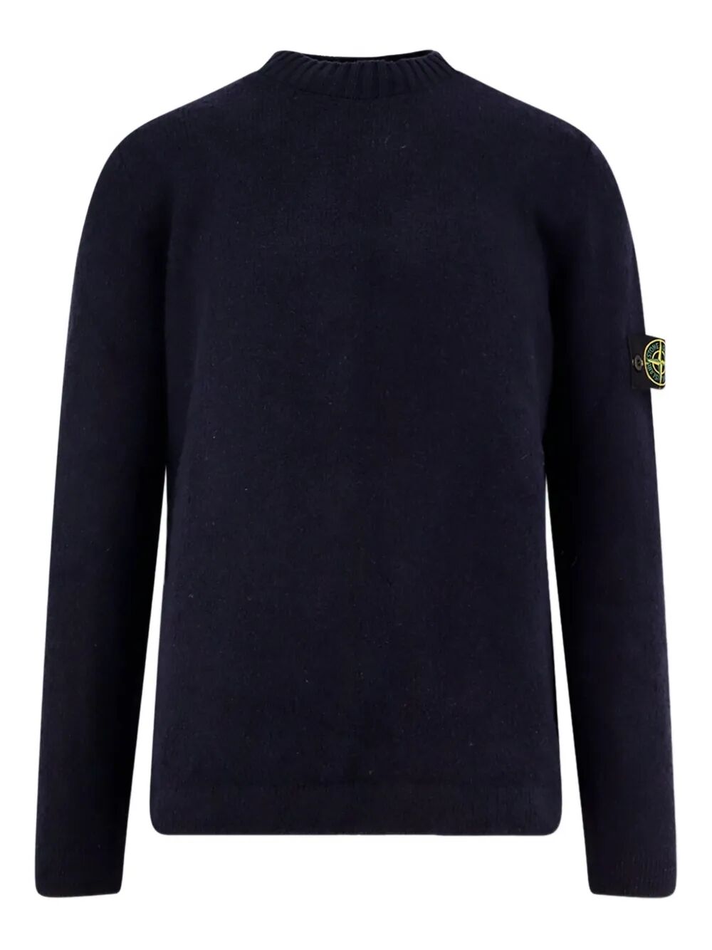 STONE ISLAND Winter Cotton Crew Neck Sweater for Men