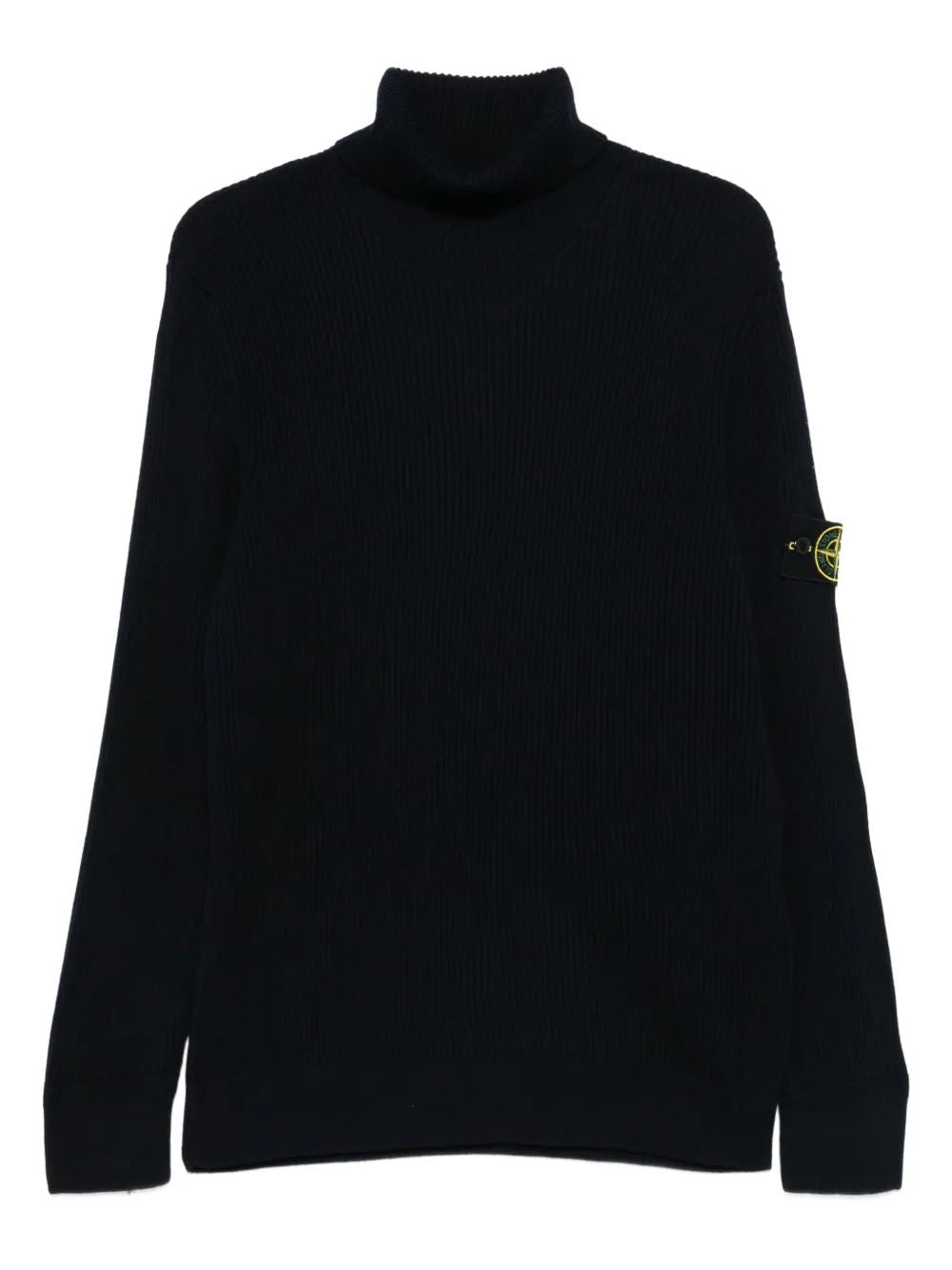 STONE ISLAND Men's Wool T-Neck Sweater