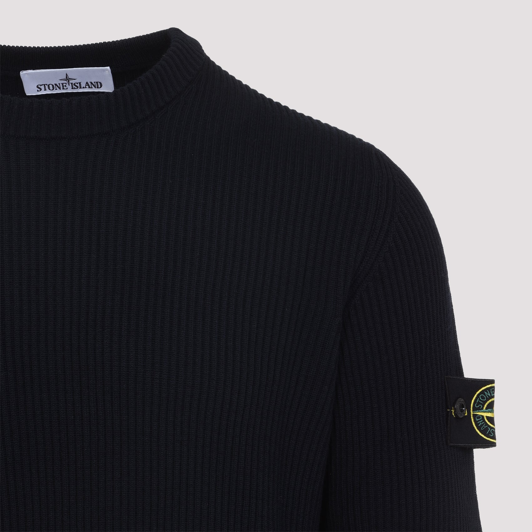 STONE ISLAND Crew Neck Sweater for Men - FW25 Edition