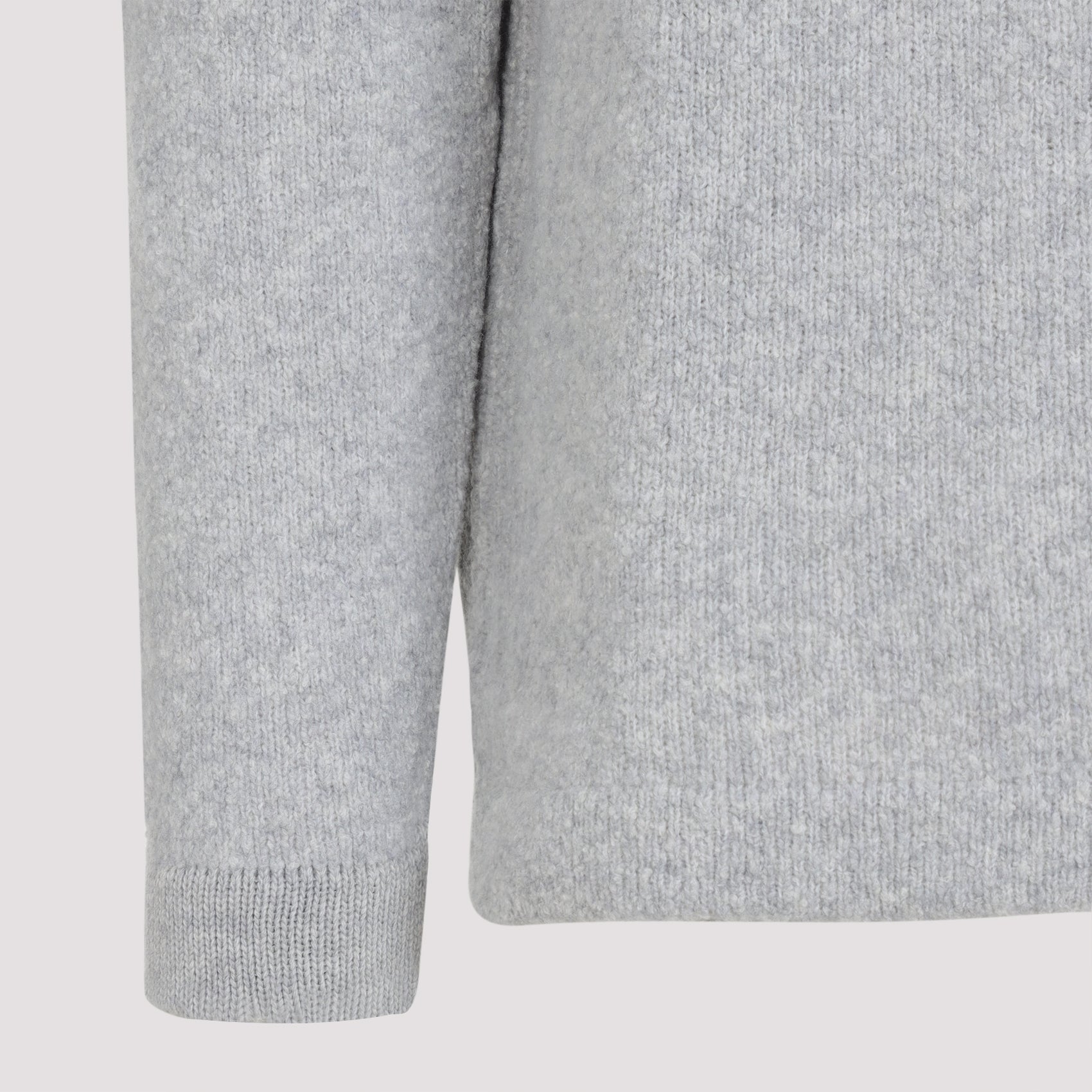 STONE ISLAND Men's Ribbed Knit Crew Neck Sweater - FW25