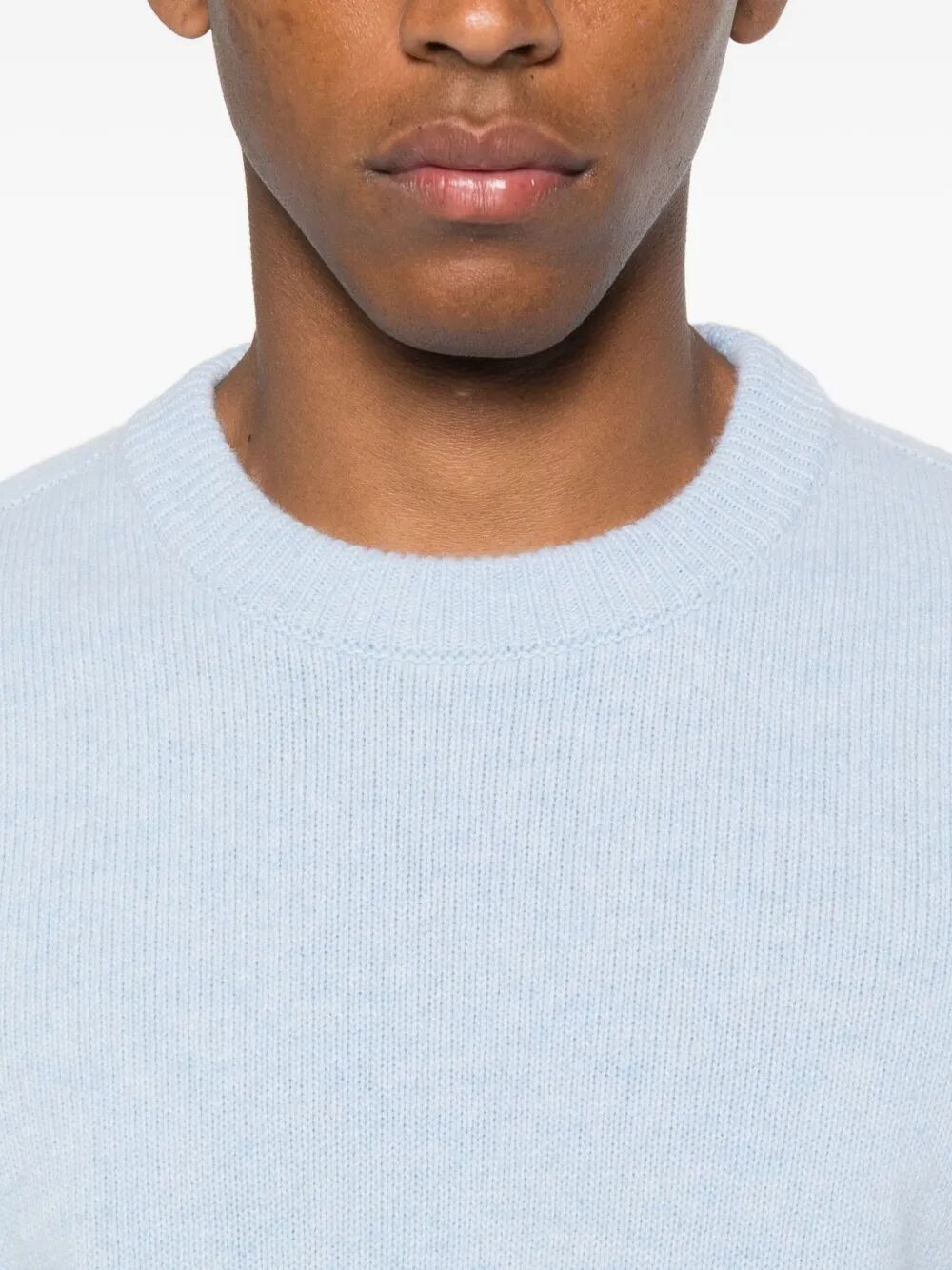 STONE ISLAND Lambswool Crew Neck Sweater - FW25