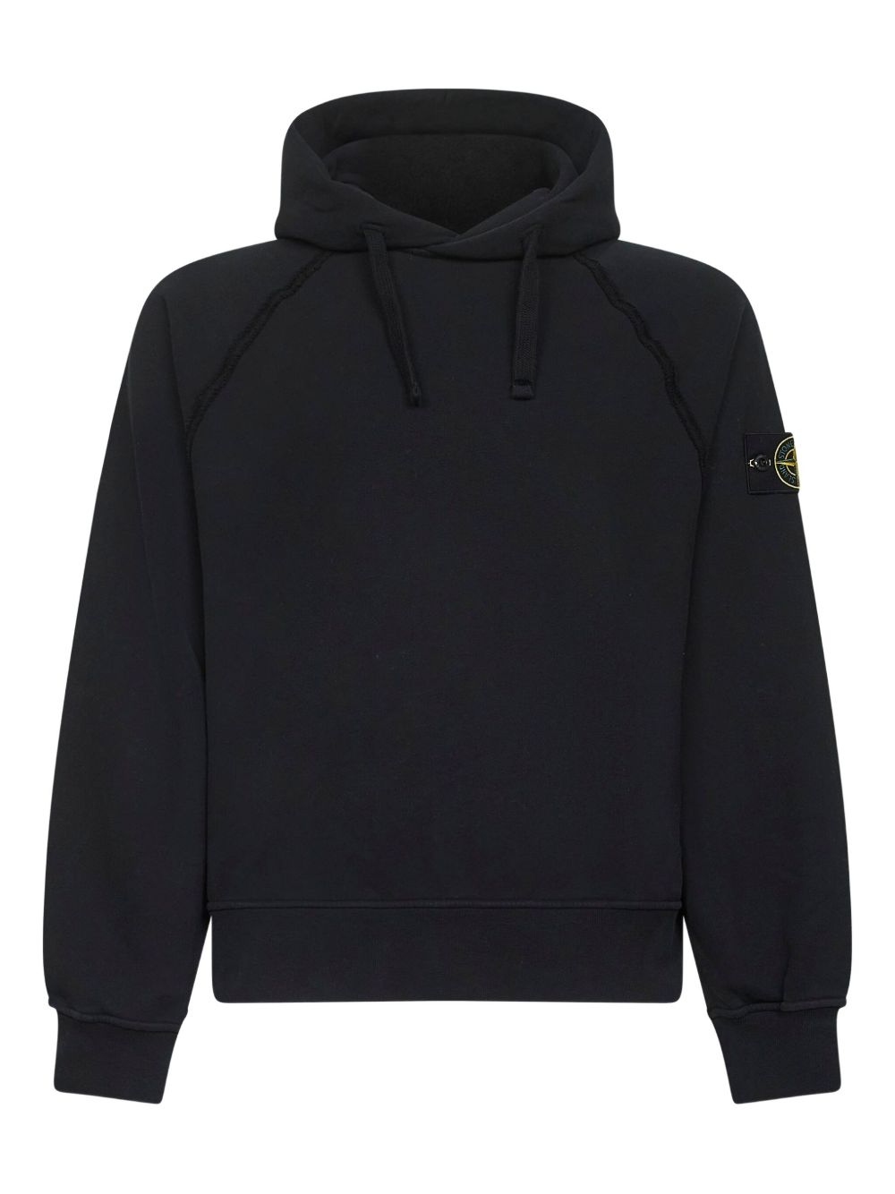 STONE ISLAND Lightweight Cotton Hoodie with Hood for Men