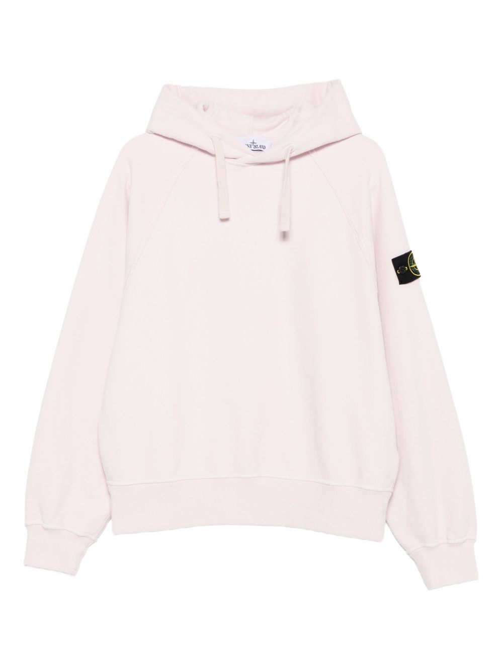STONE ISLAND Hooded Sweater with Logo Patch for Men - FW25