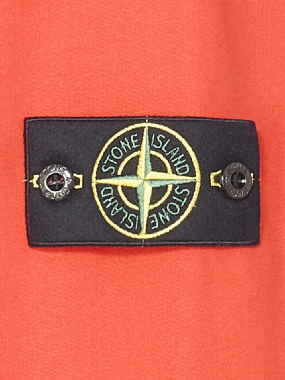 STONE ISLAND Men's Cotton Sweatshirt with Logo Patch
