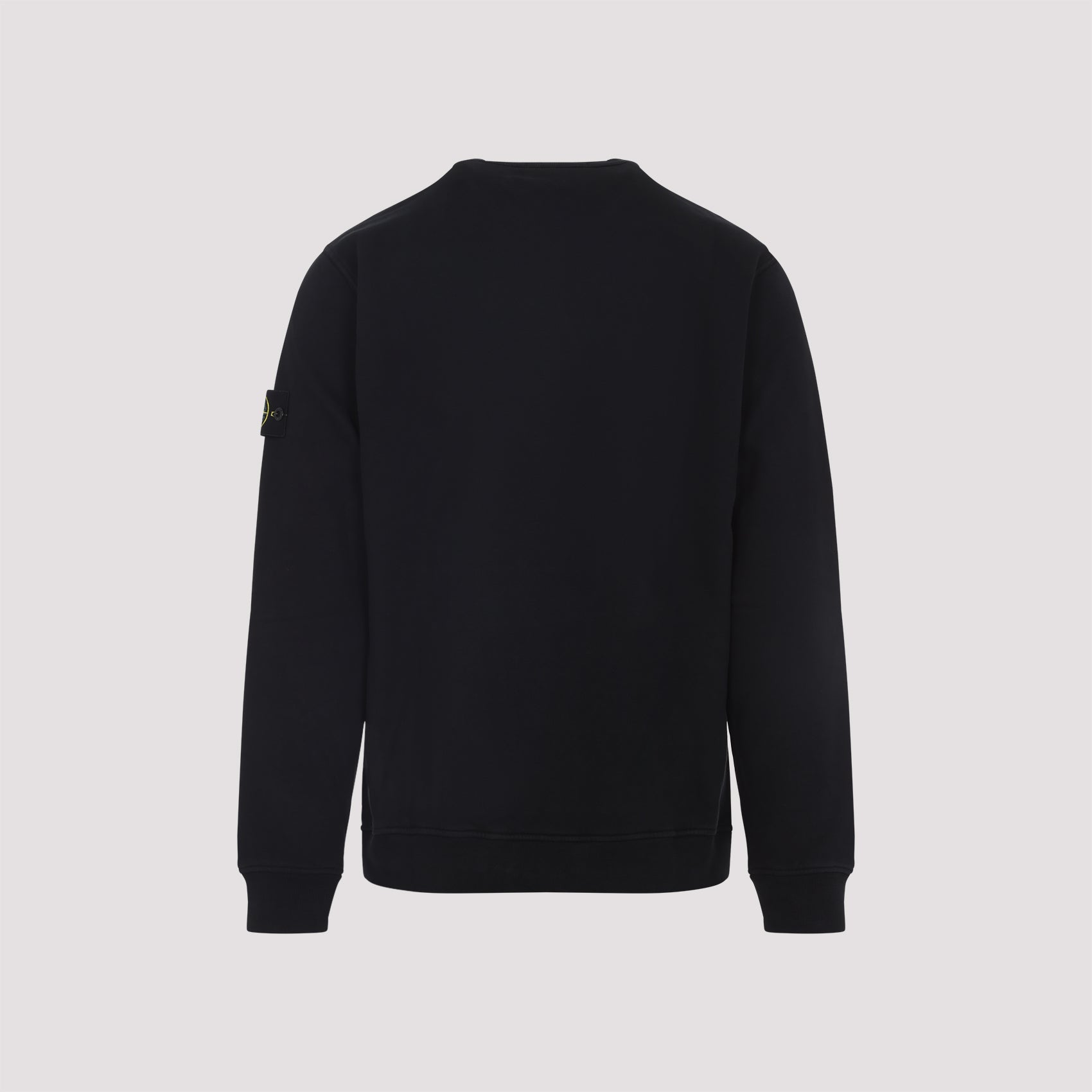 STONE ISLAND Men's Sweatshirt with Ribbed Detailing - Size M
