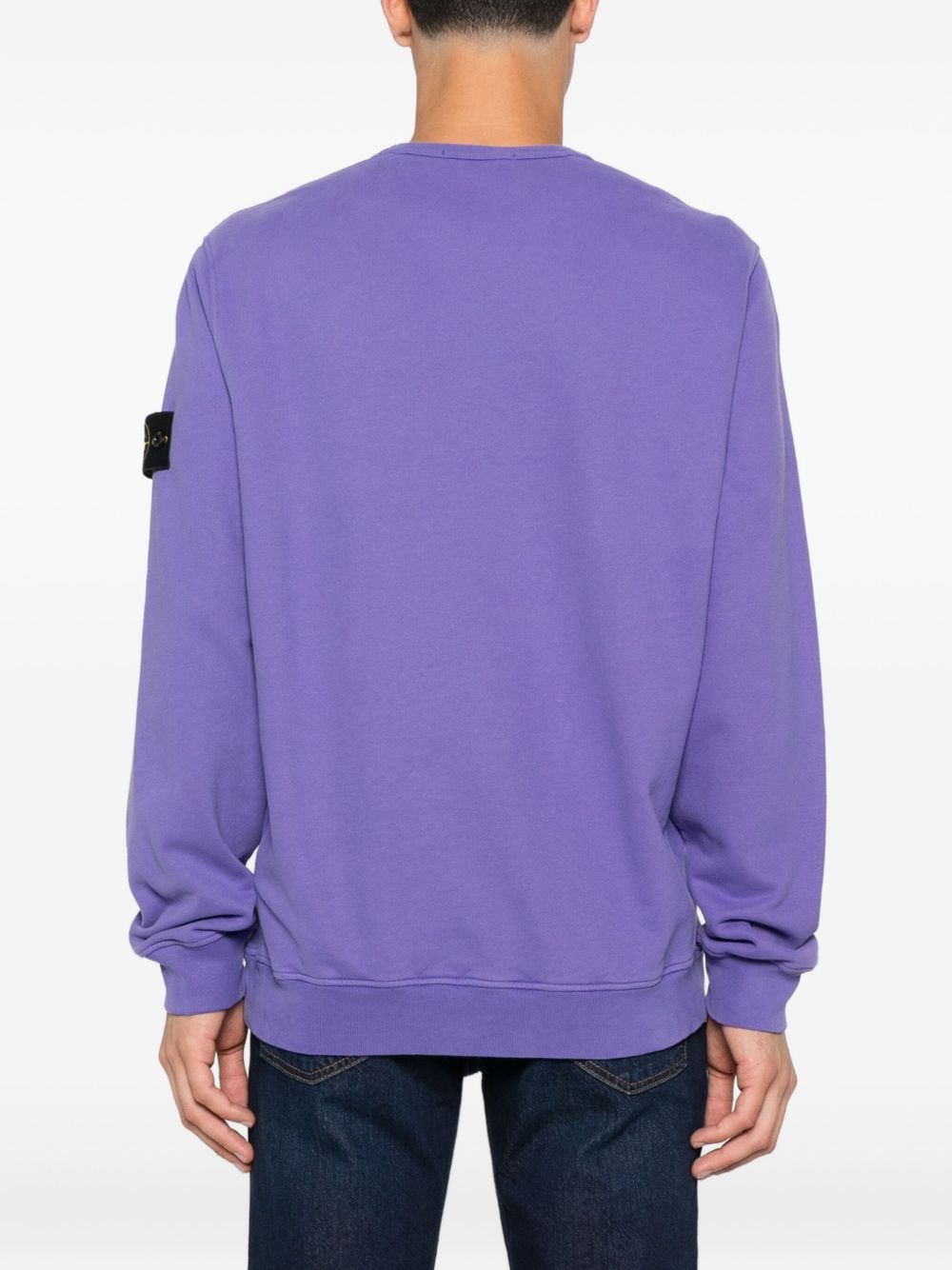 STONE ISLAND Classic Sweatshirt with Ribbed Details - Size M