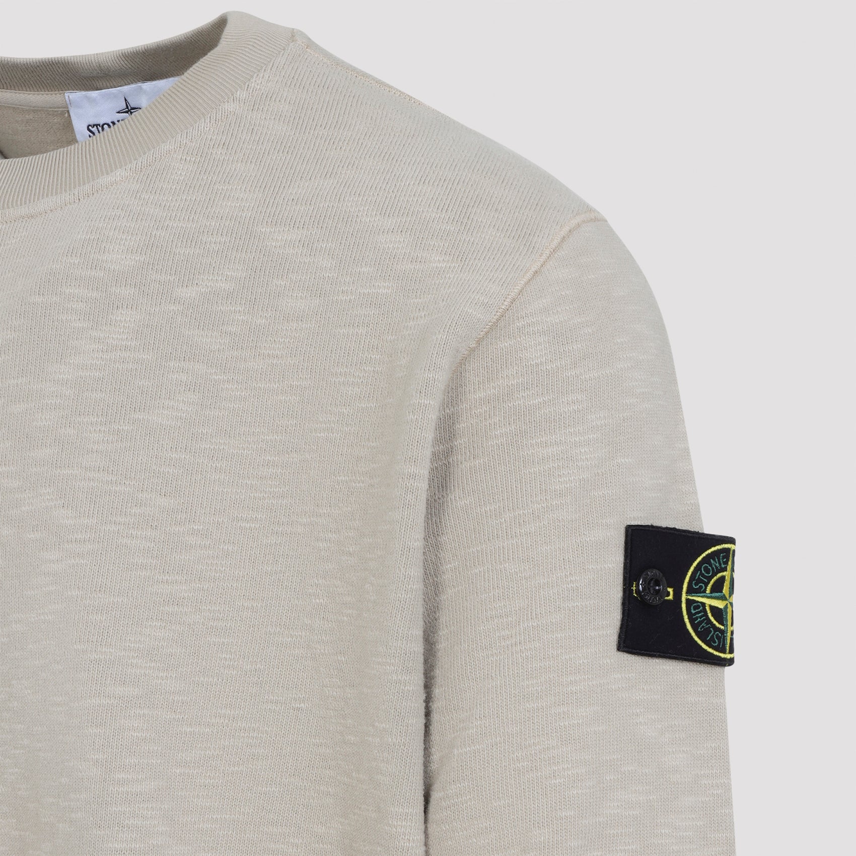 STONE ISLAND Crewneck Cotton Sweatshirt for Men - FW25